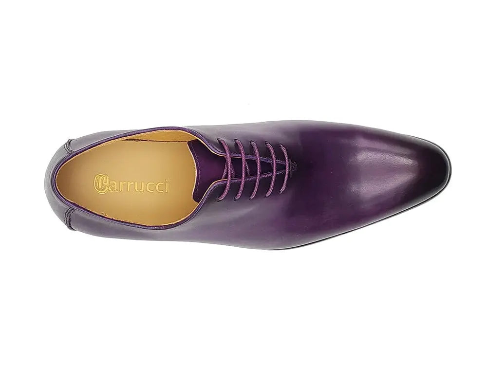 Calfskin Whole Cut Lace-up Oxford Carrucci