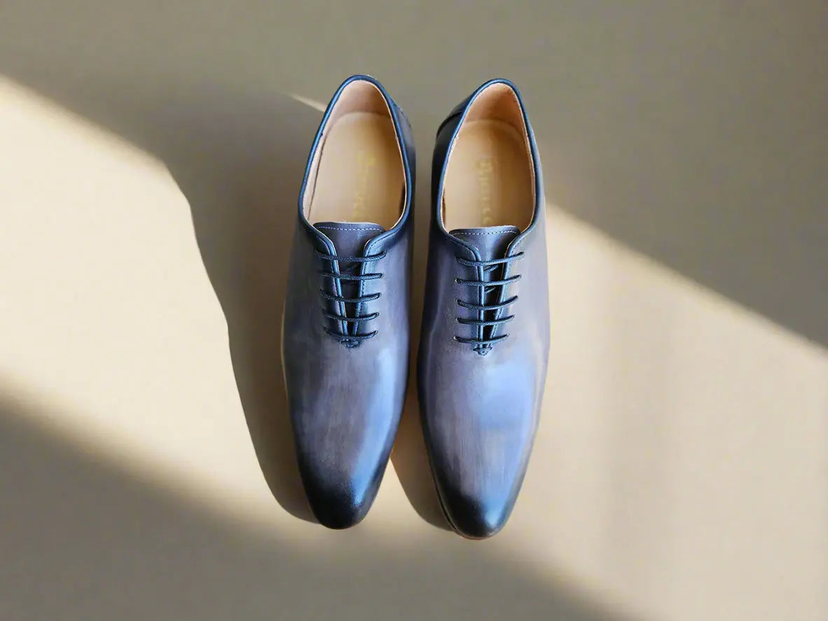 Calfskin Whole Cut Lace-up Oxford Carrucci
