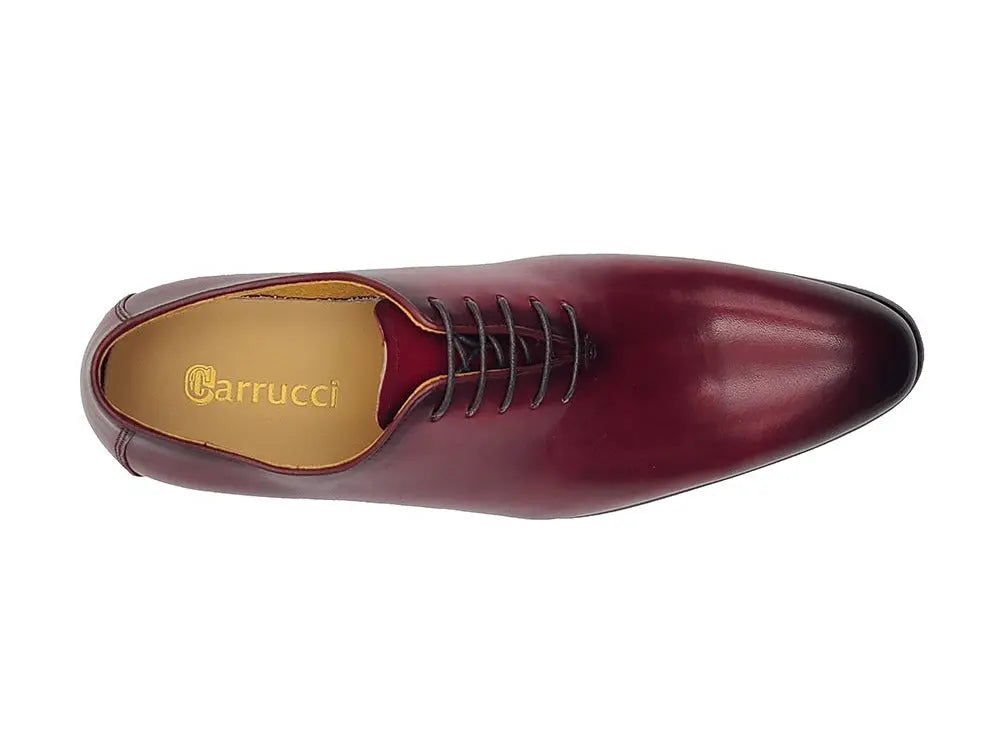 Calfskin Whole Cut Lace-up Oxford Carrucci