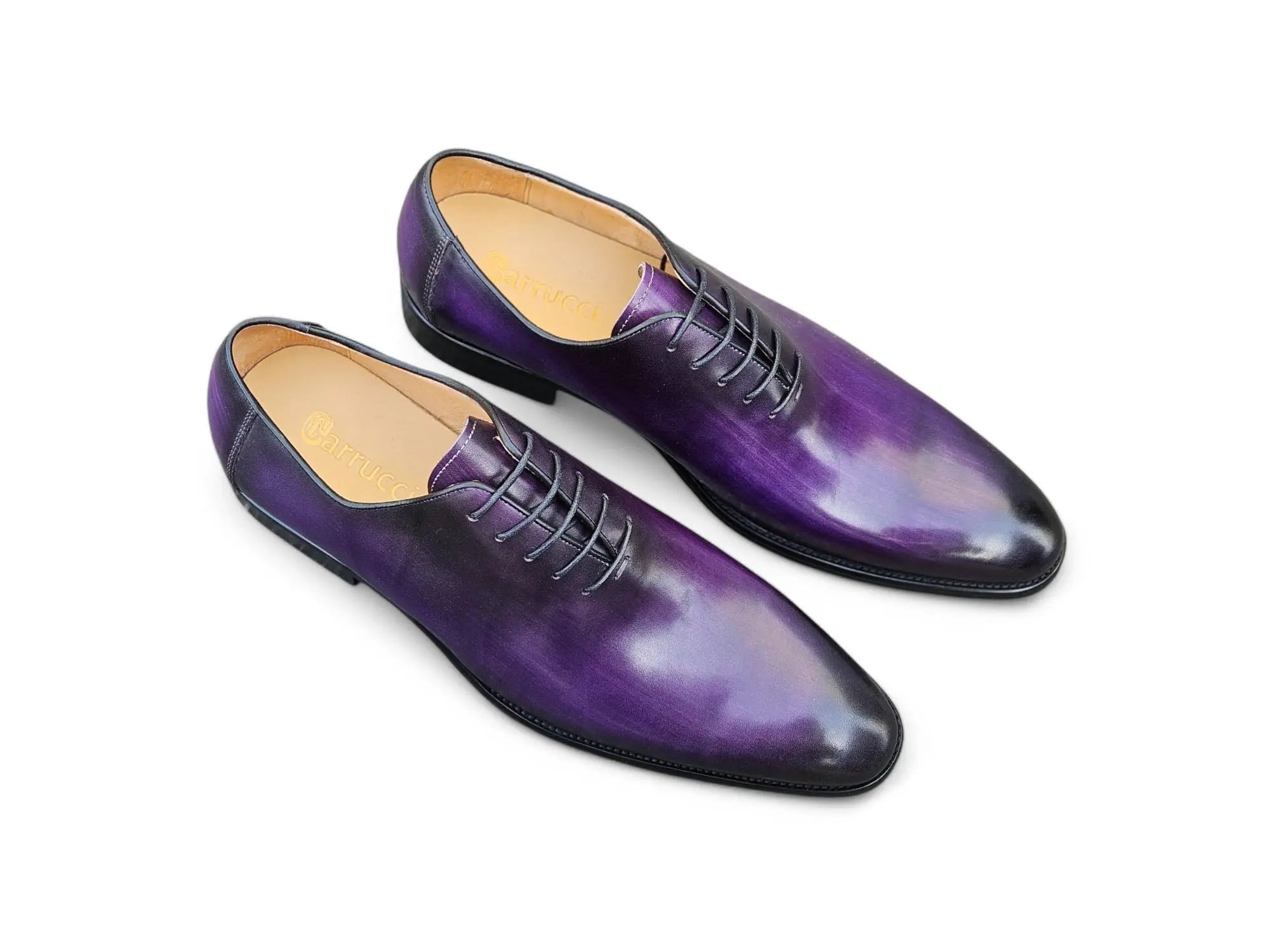 Calfskin Whole Cut Lace-up Oxford Carrucci