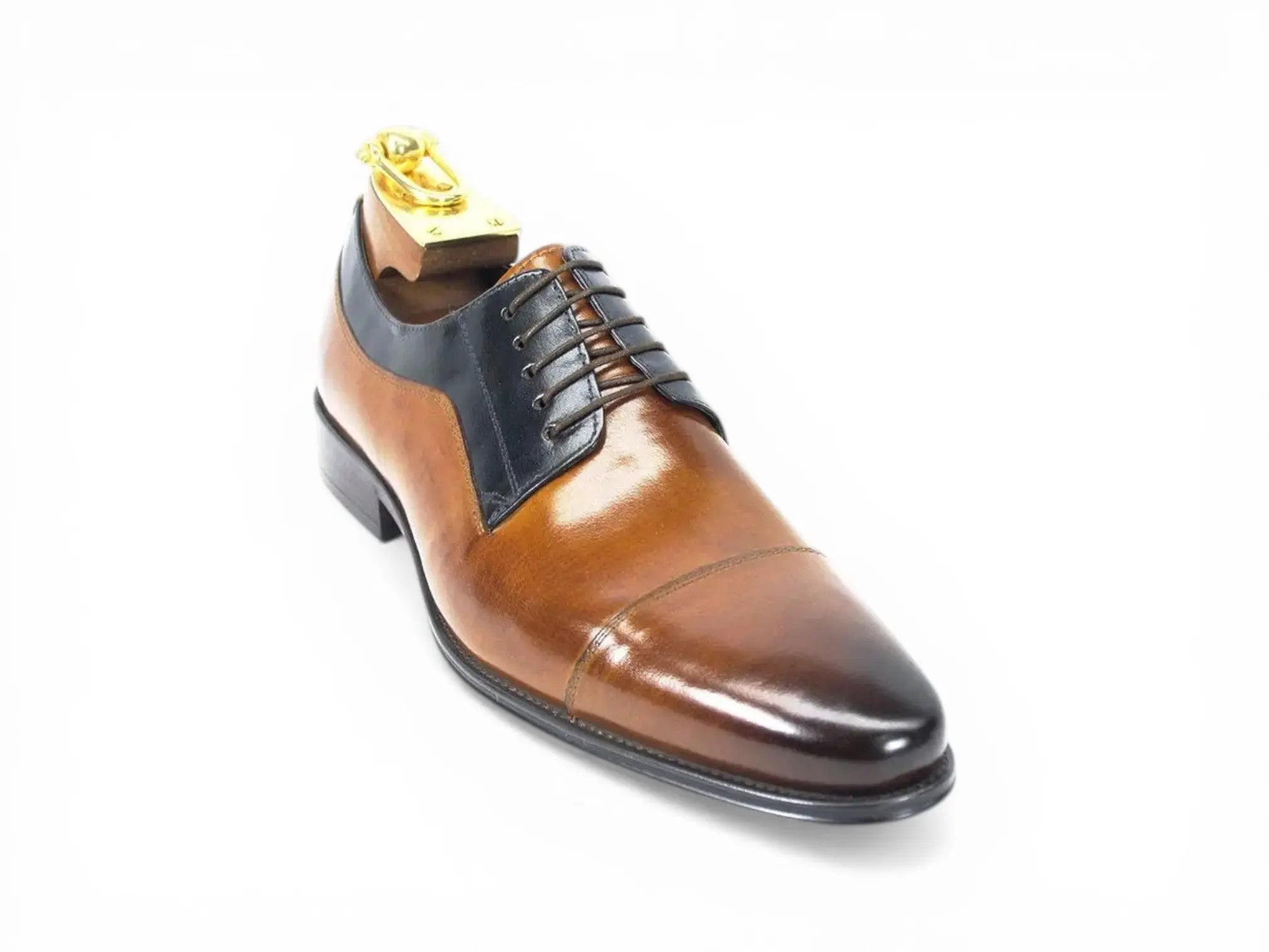 Cap Toe Leather Oxford Carrucci