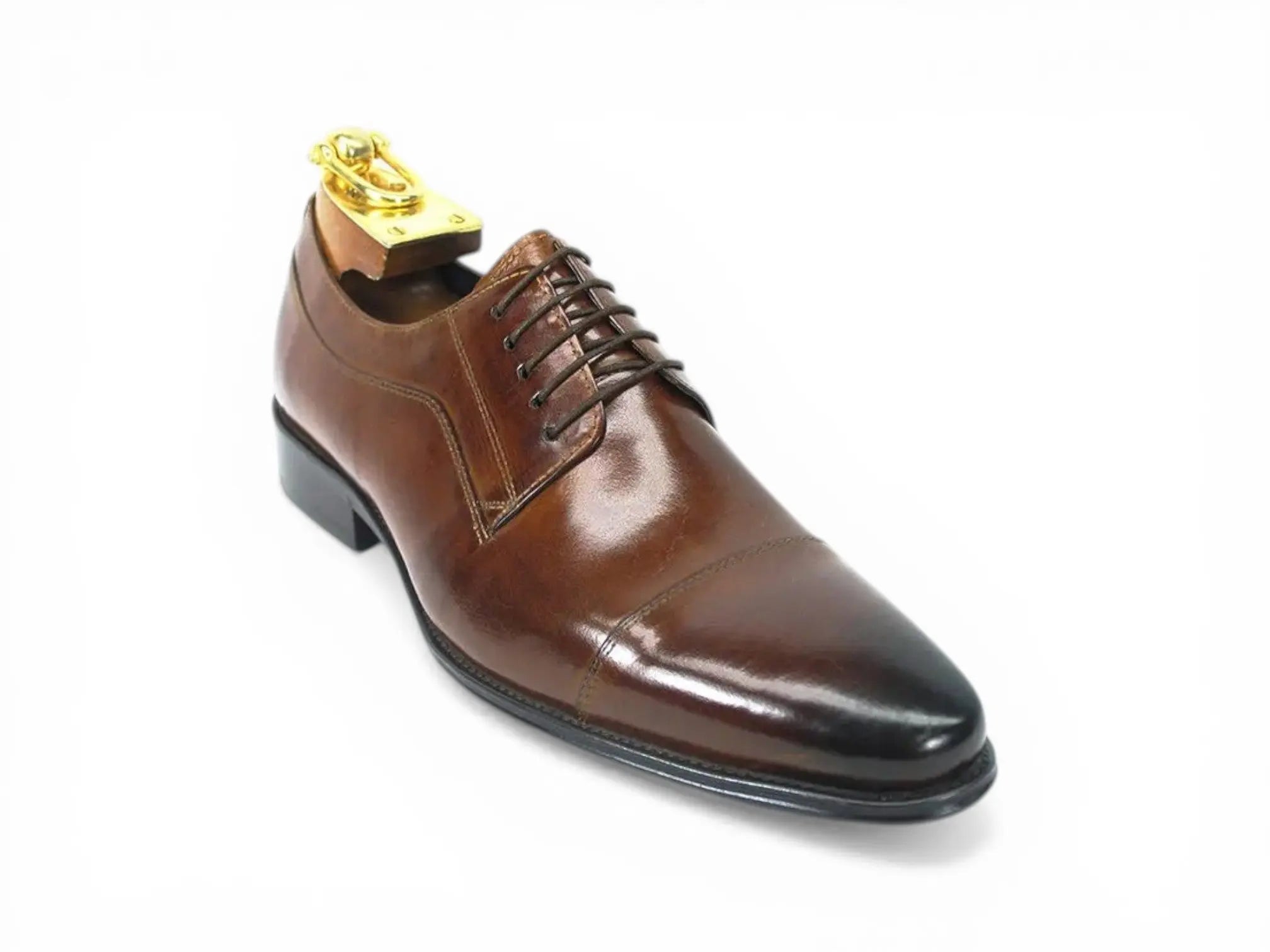 Cap Toe Leather Oxford Carrucci