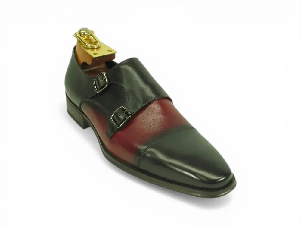Two Tone Monk Strap Loafer Carrucci