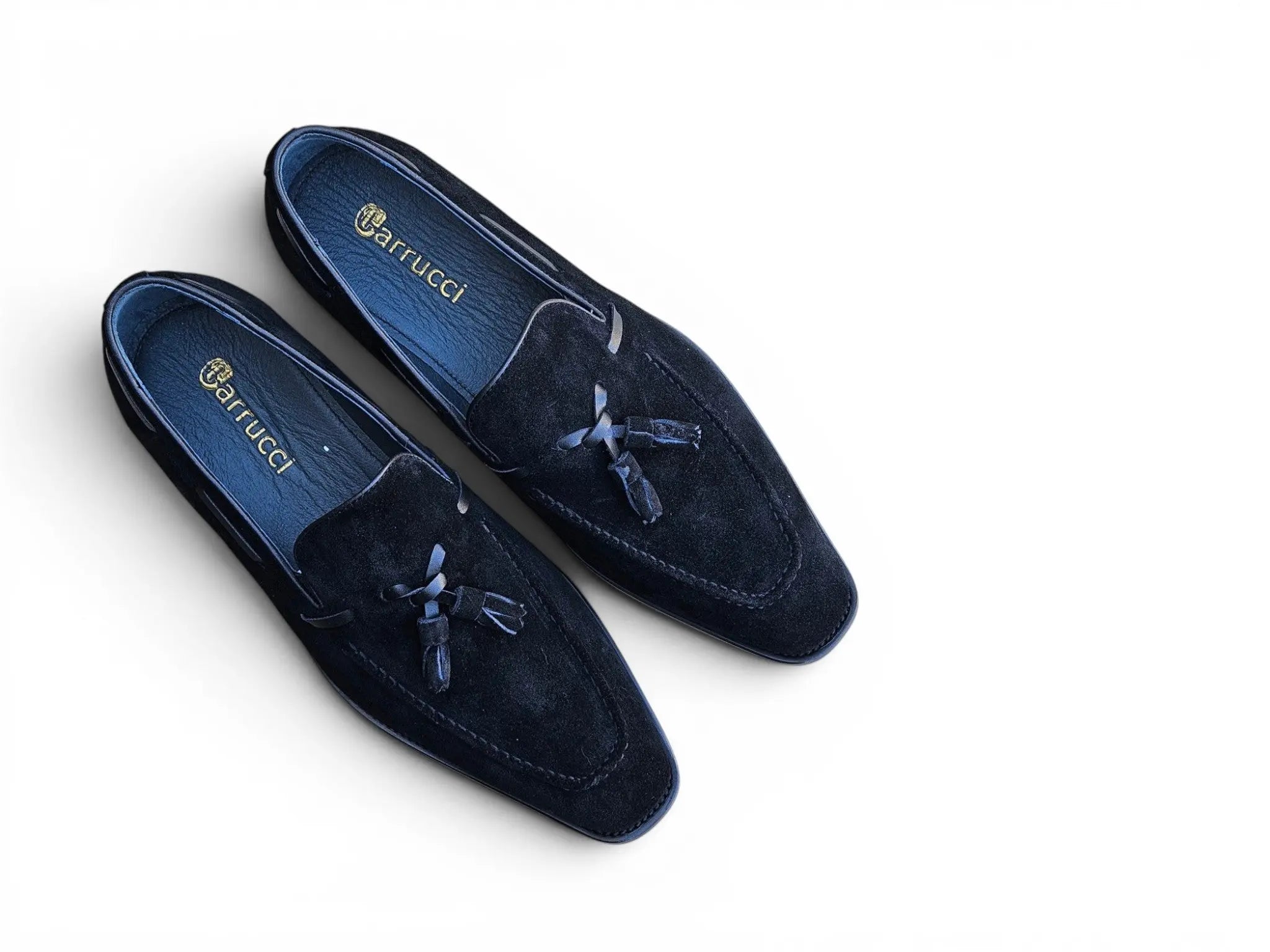 Carrucci Savoy Suede Tassel Loafer Carrucci