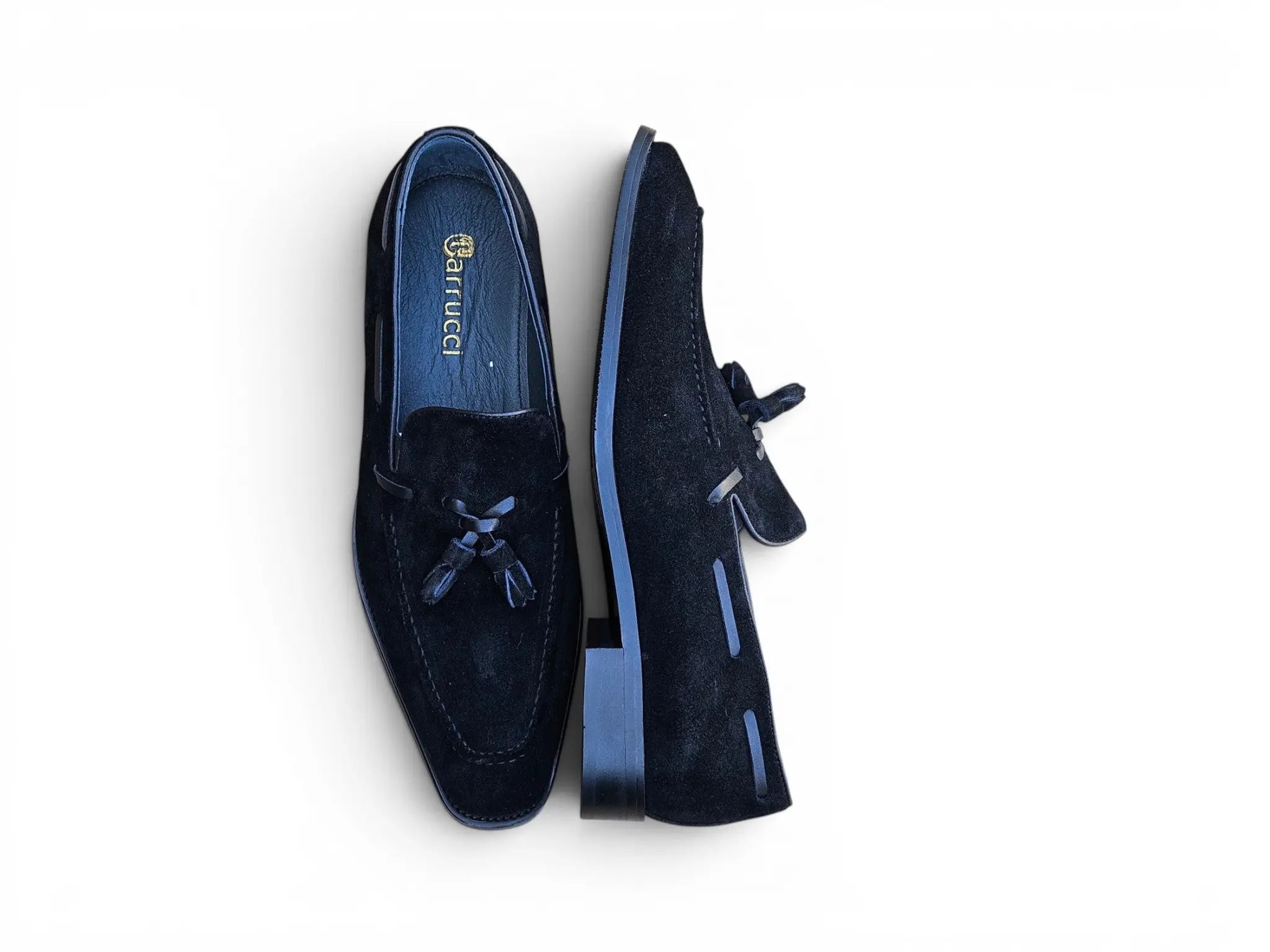 Carrucci Savoy Suede Tassel Loafer Carrucci