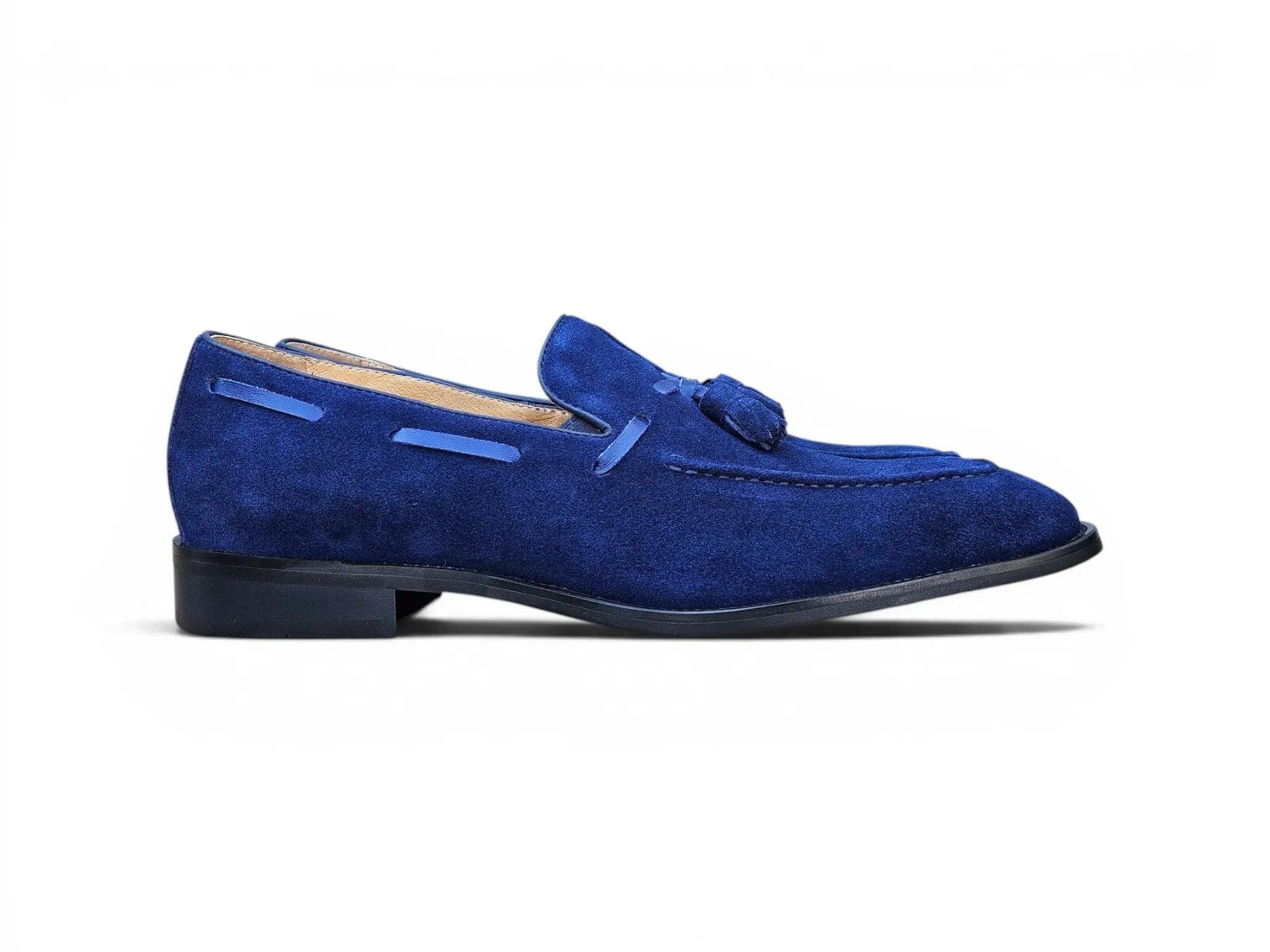 Carrucci Savoy Suede Tassel Loafer Carrucci
