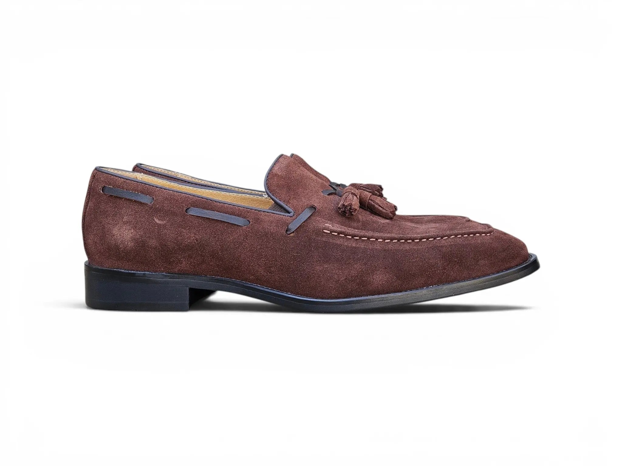 Carrucci Savoy Suede Tassel Loafer Carrucci