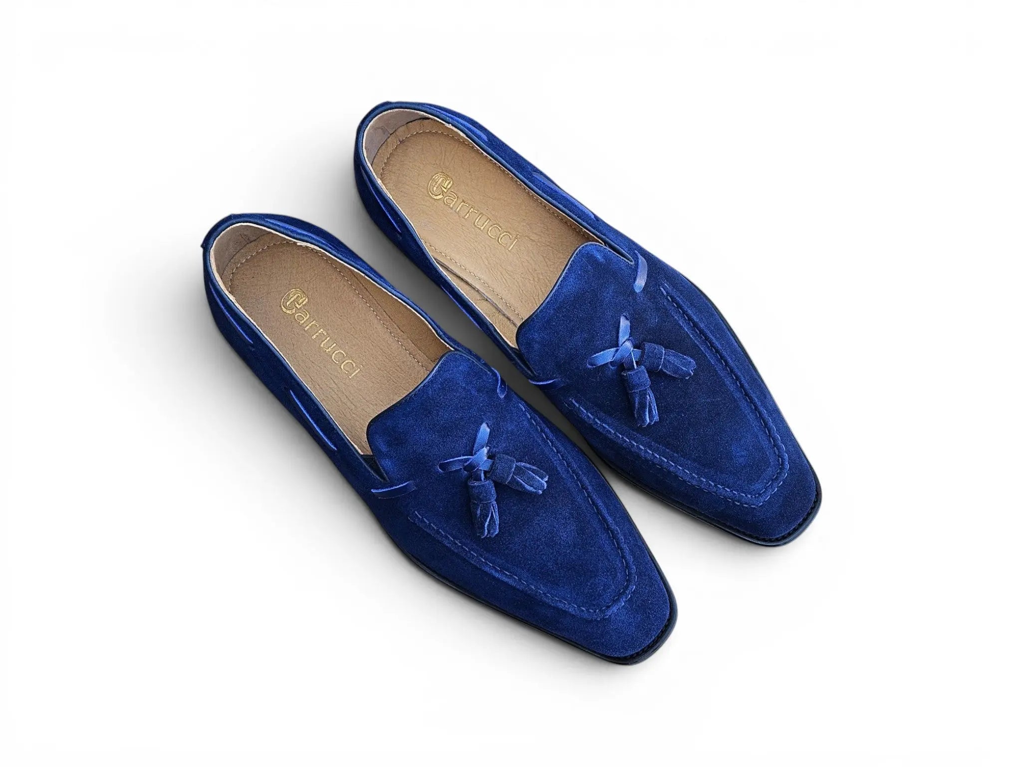 Carrucci Savoy Suede Tassel Loafer Carrucci