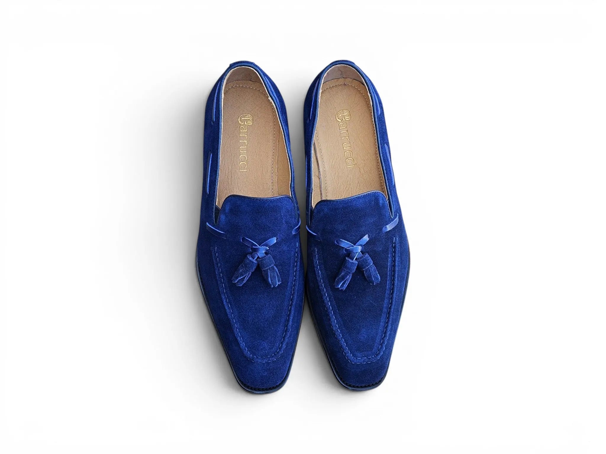 Carrucci Savoy Suede Tassel Loafer Carrucci