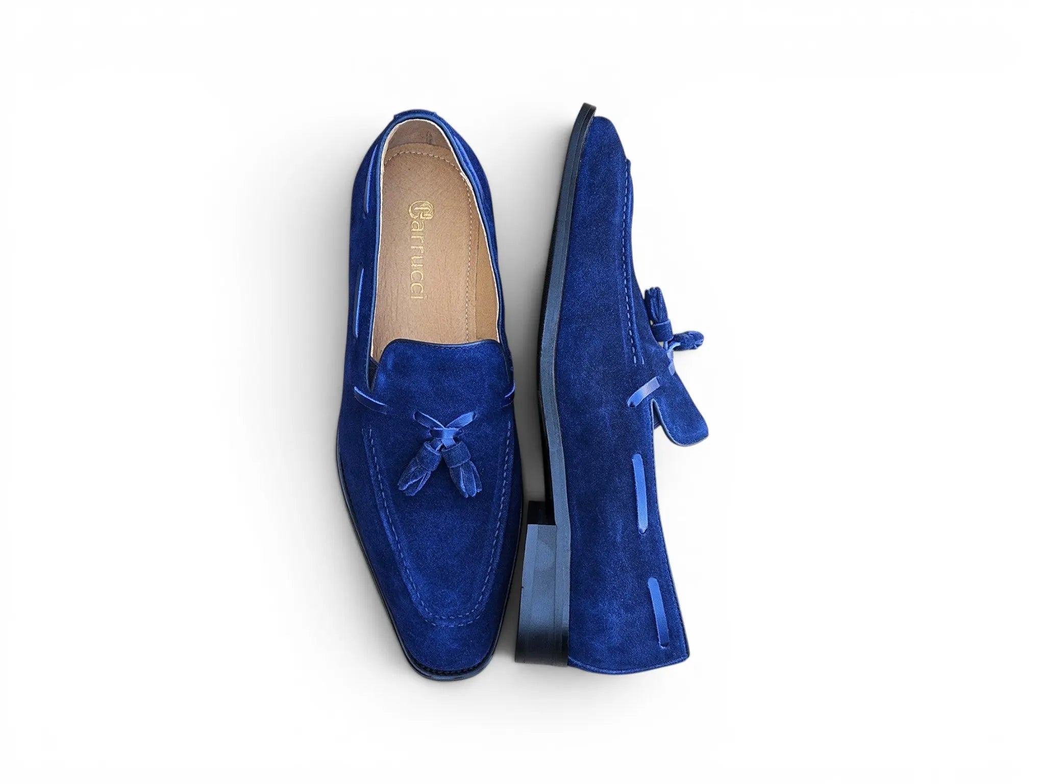 Carrucci Savoy Suede Tassel Loafer Carrucci