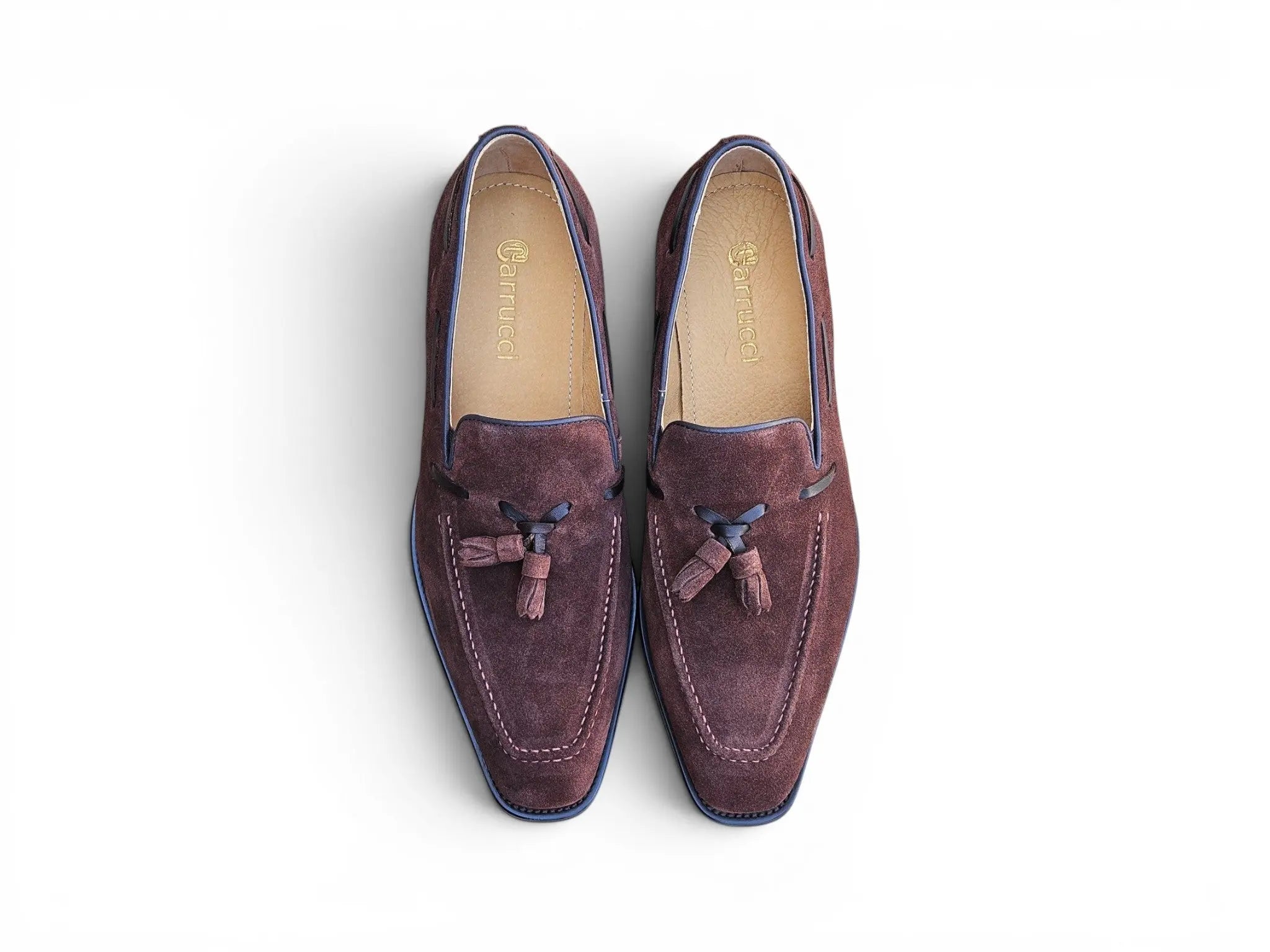 Carrucci Savoy Suede Tassel Loafer Carrucci