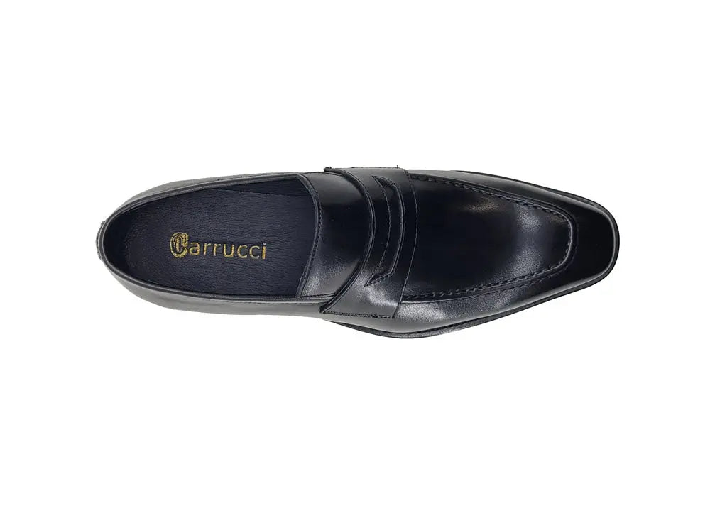 Chic Patina Burnished Penny Loafer Carrucci
