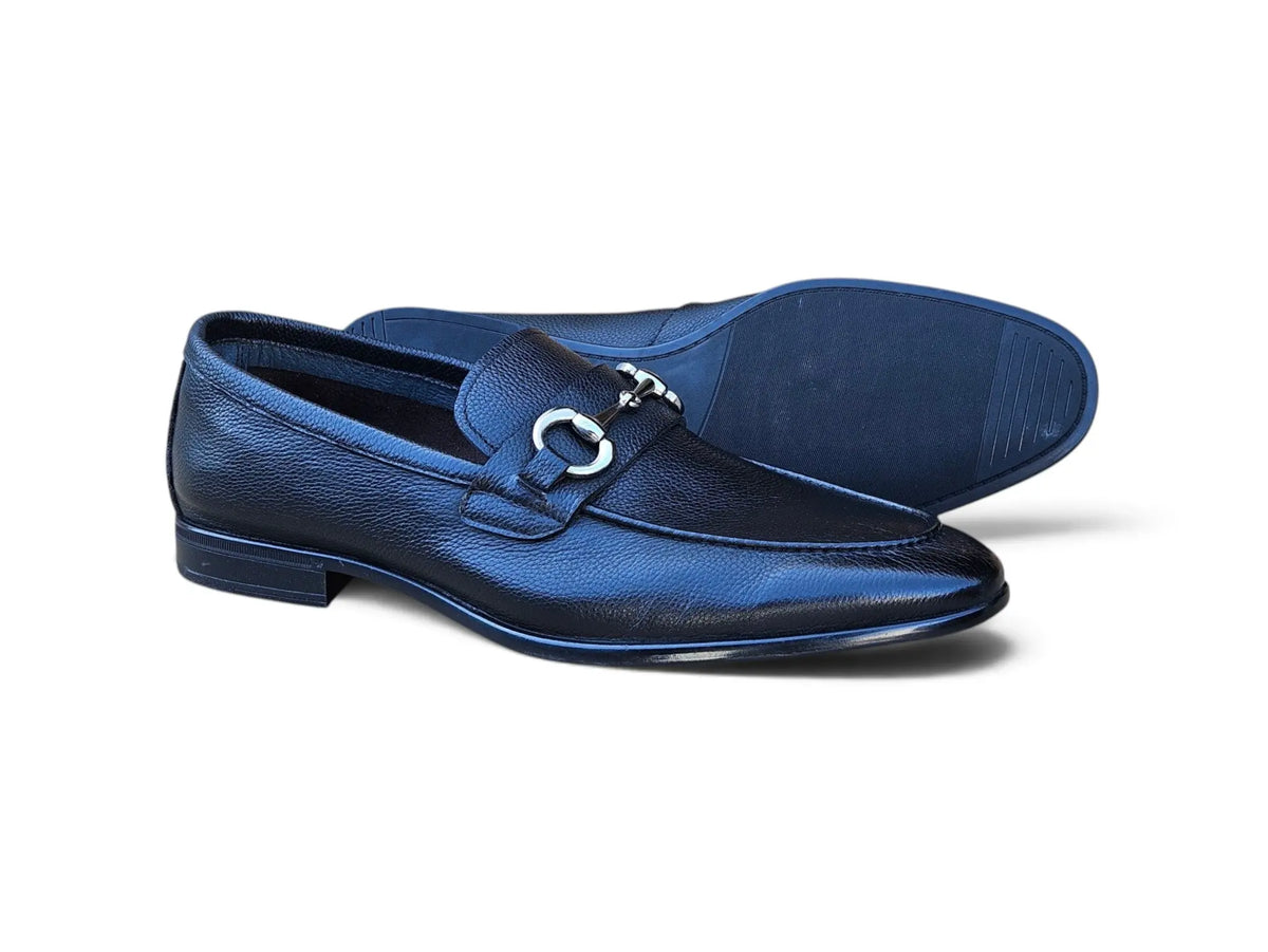 Como Men’s Leather Horsebit Loafer Carrucci