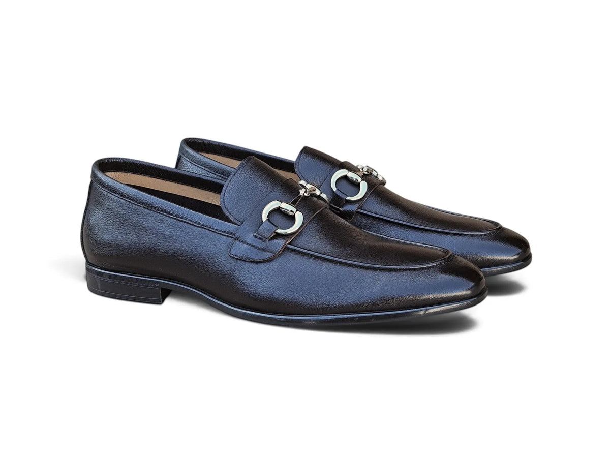 Como Men’s Leather Horsebit Loafer Carrucci