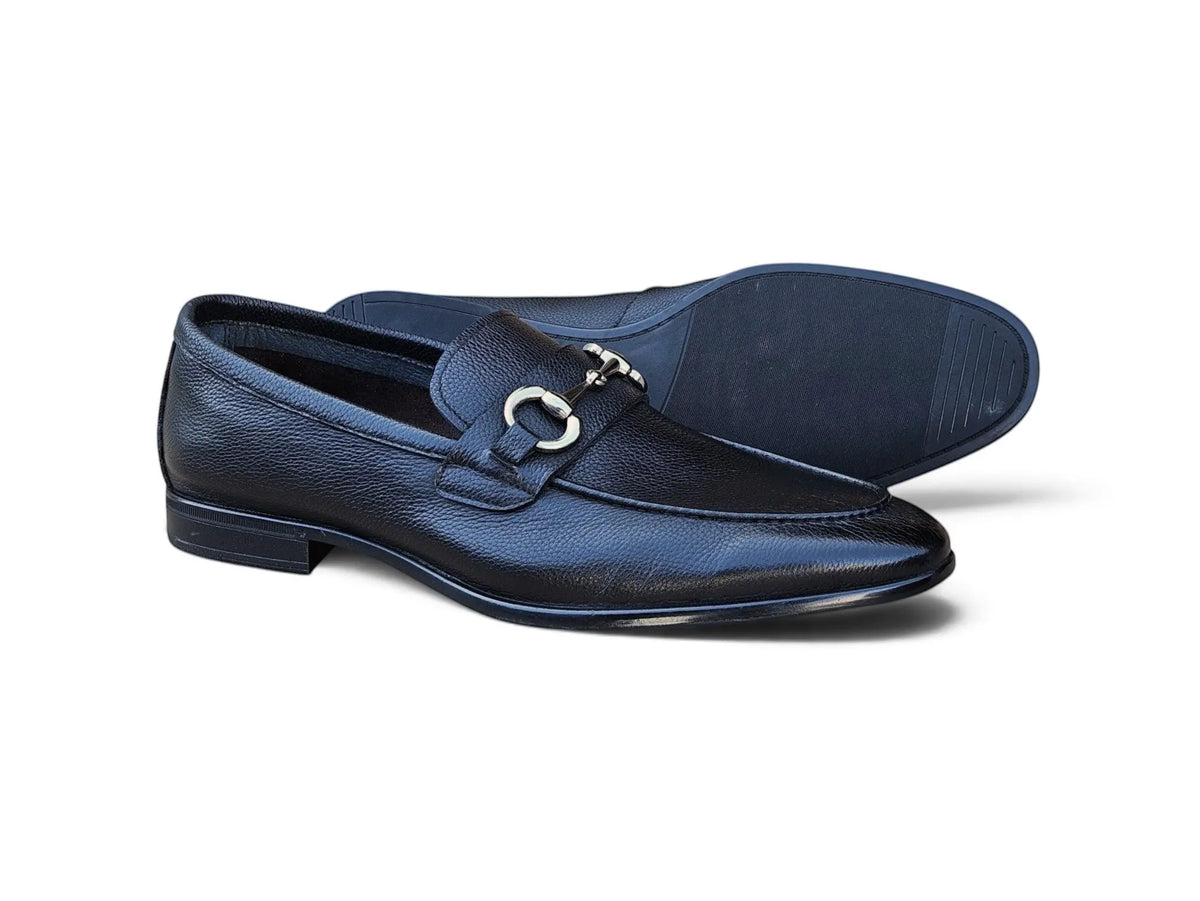 Como Men’s Leather Horsebit Loafer Carrucci