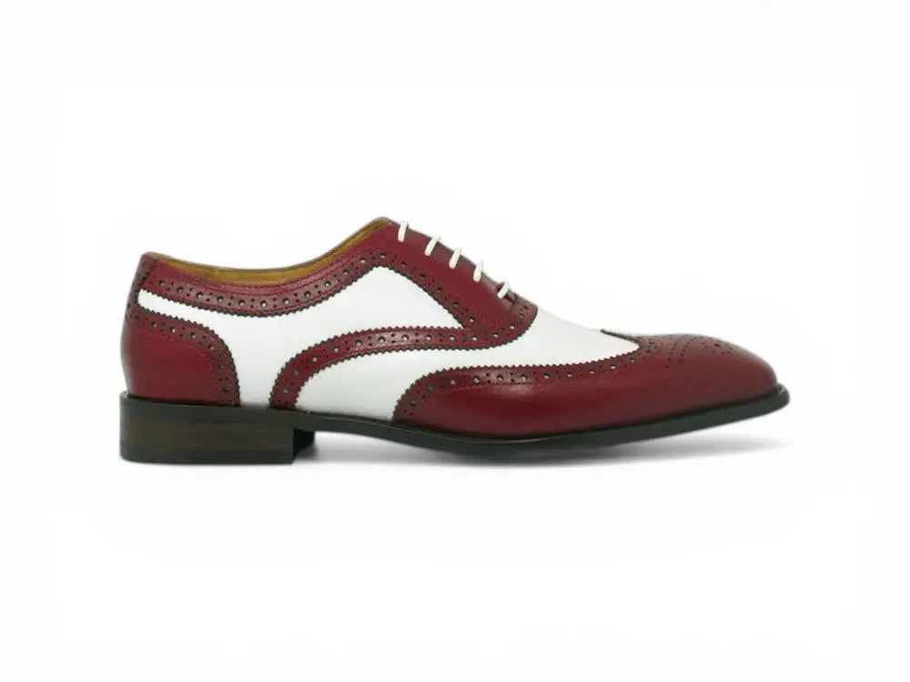 Contrast Two Tone Wingtip Oxford Carrucci