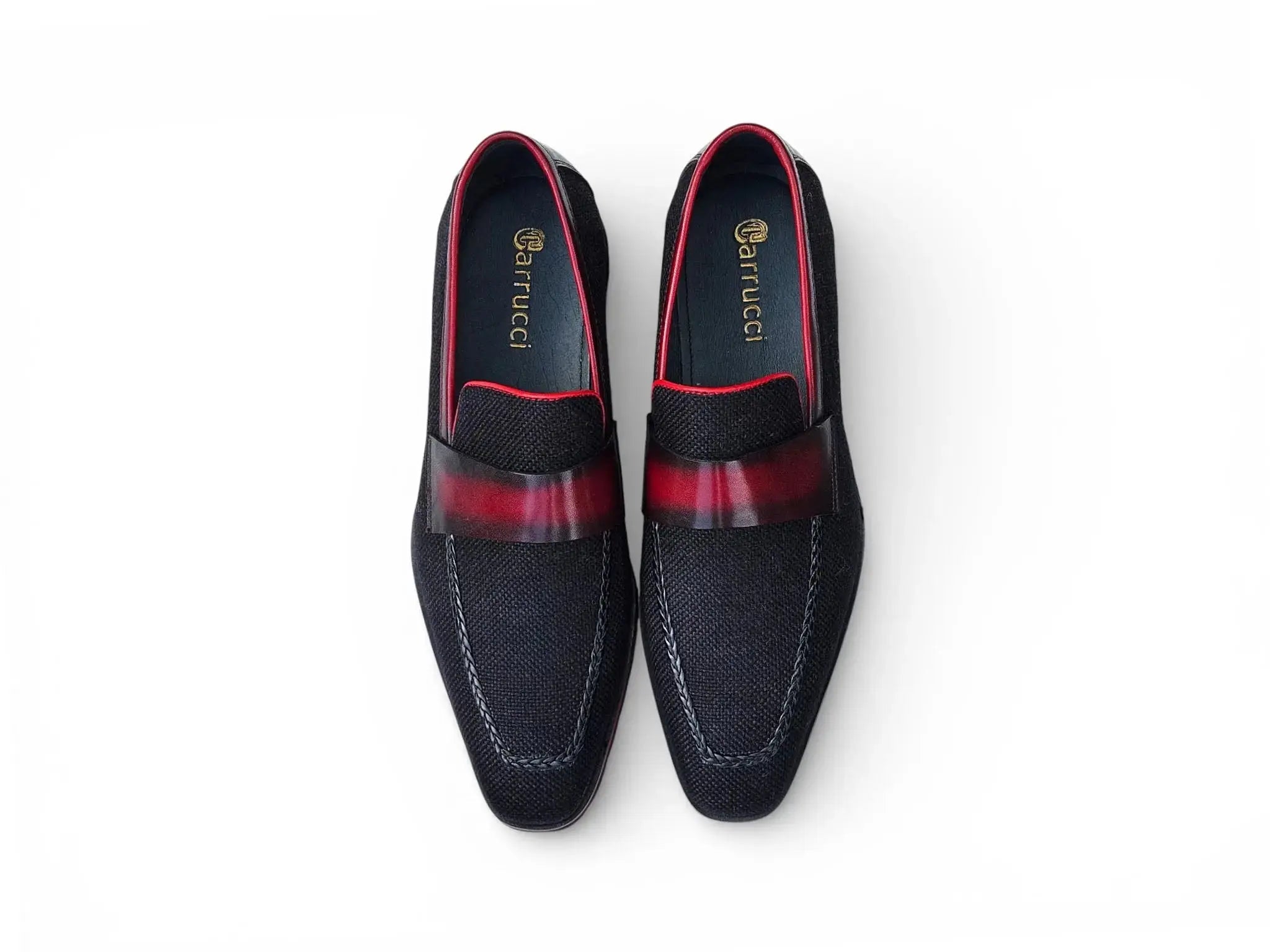 Denim Penny Loafer in Lug Sole Carrucci