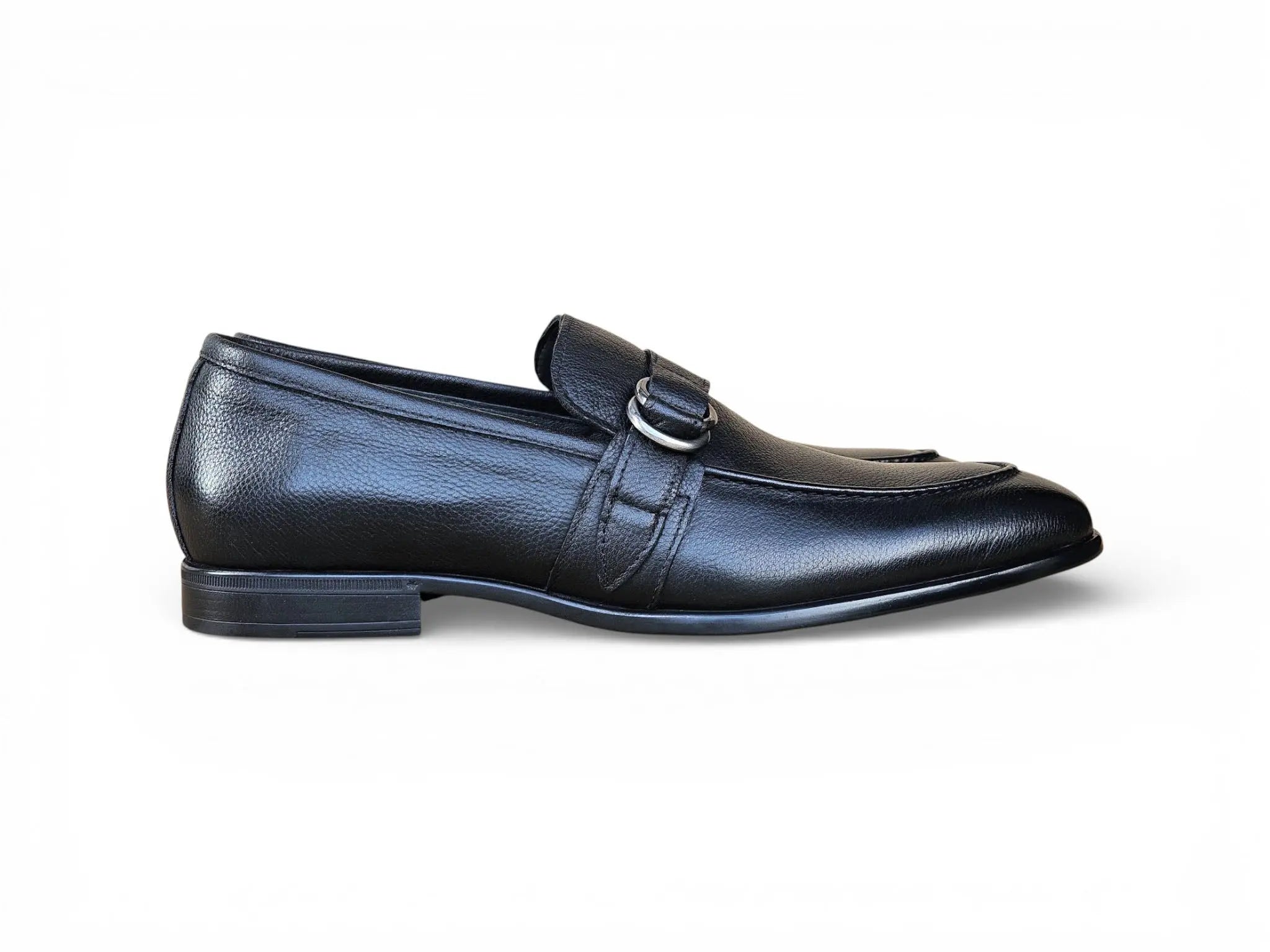 Double D-Ring Buckle Loafer Carrucci