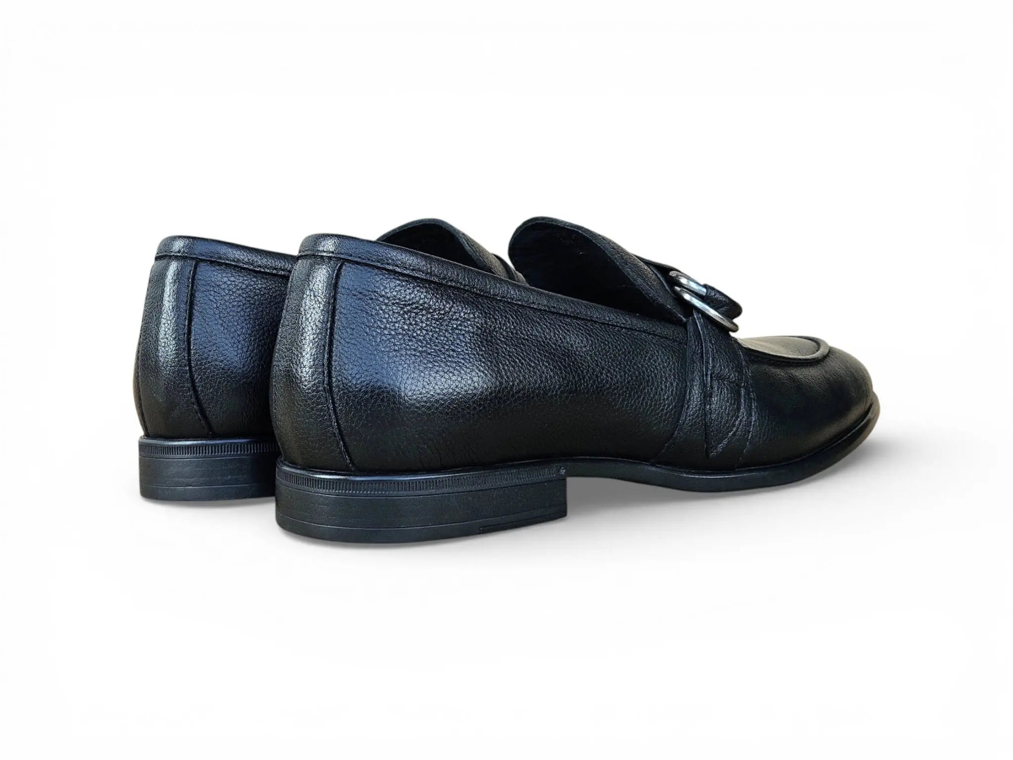 Double D-Ring Buckle Loafer Carrucci