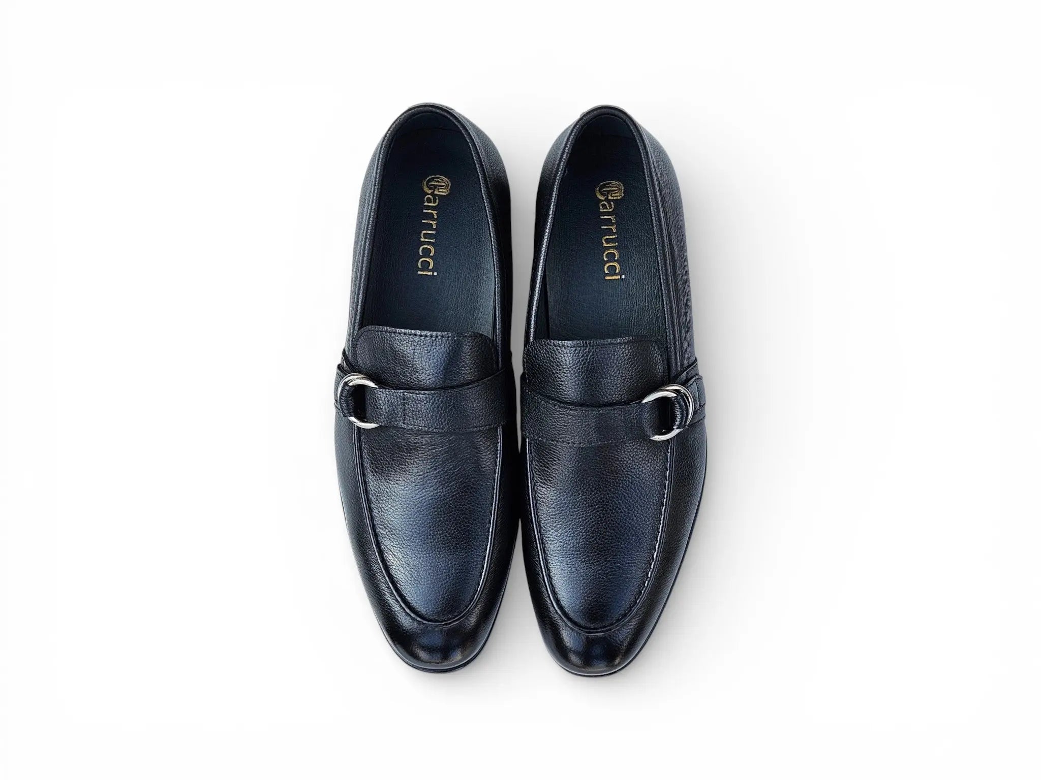 Double D-Ring Buckle Loafer Carrucci