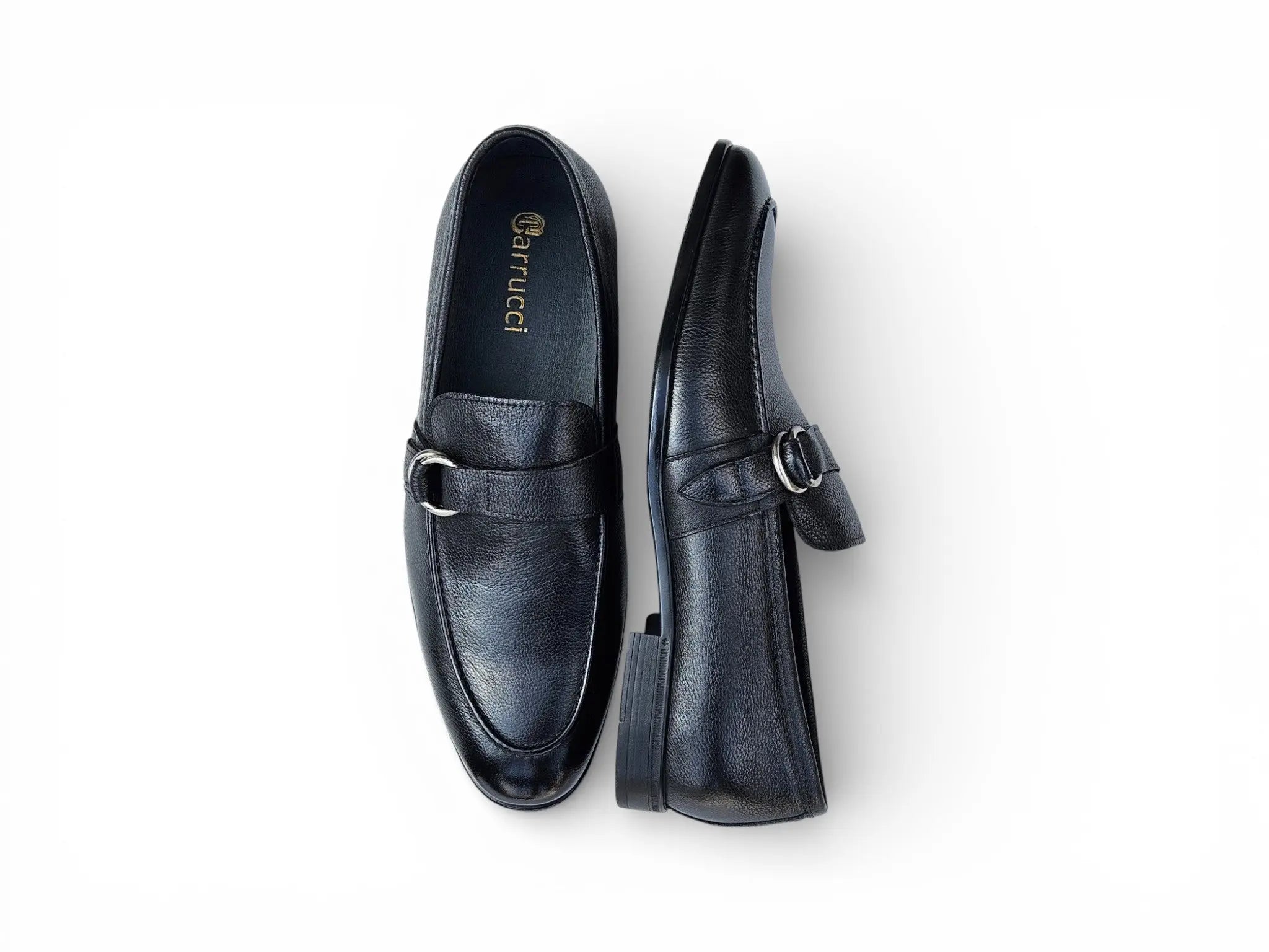 Double D-Ring Buckle Loafer Carrucci