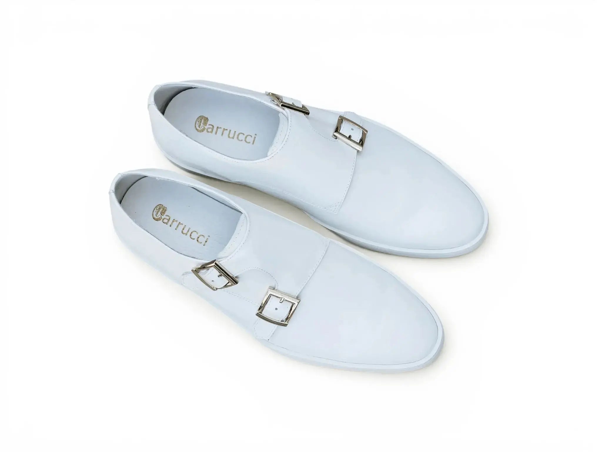Double Monk Strap Leather Sneaker Carrucci