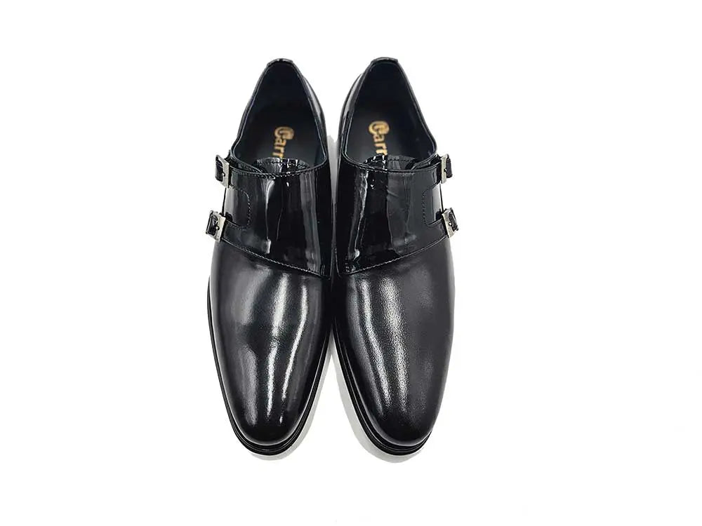 Double Monk Straps Loafer Carrucci