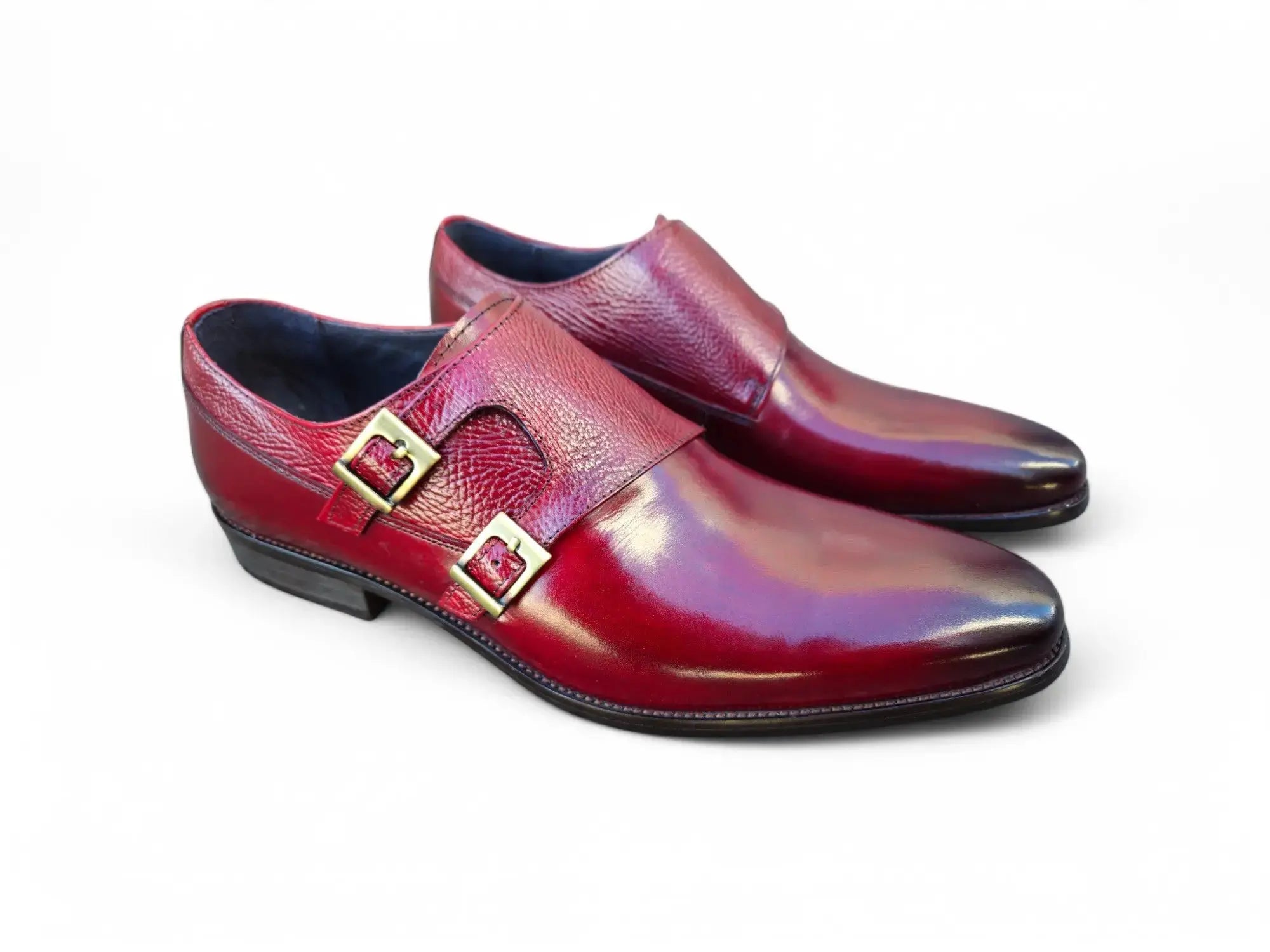 Double Monk Straps Loafer Carrucci