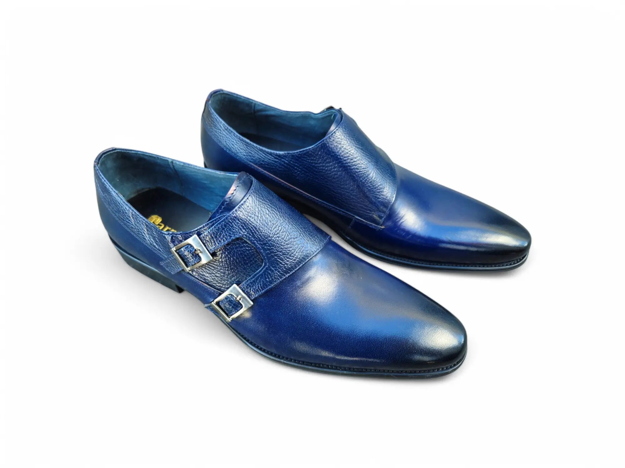 Double Monk Straps Loafer Carrucci