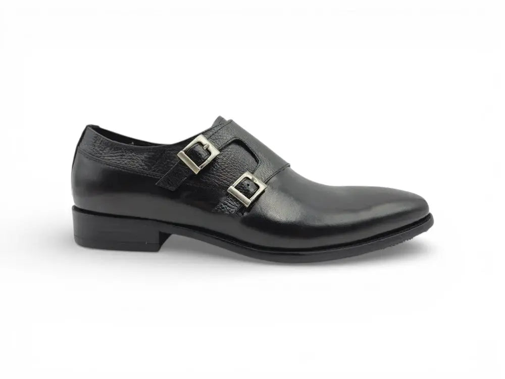 Double Monk Straps Loafer Carrucci
