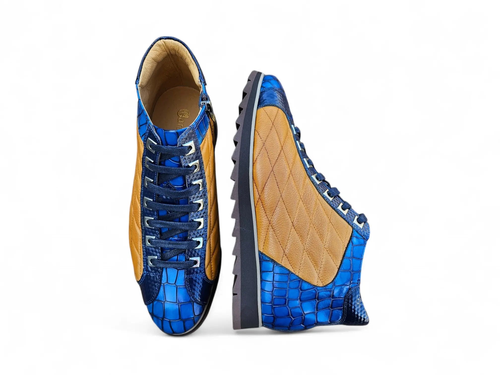 Embossed Alligator High Top Carrucci