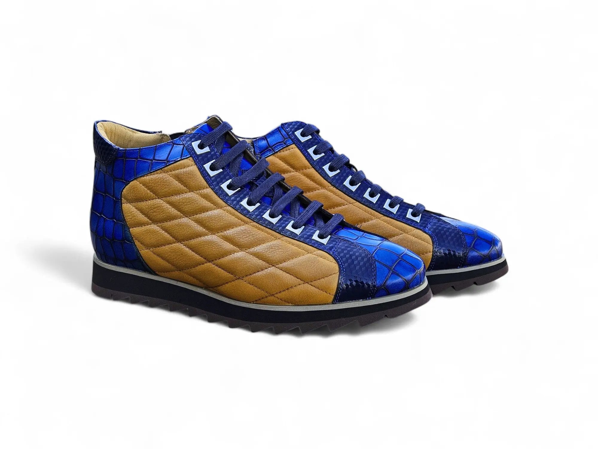 Embossed Alligator High Top Carrucci