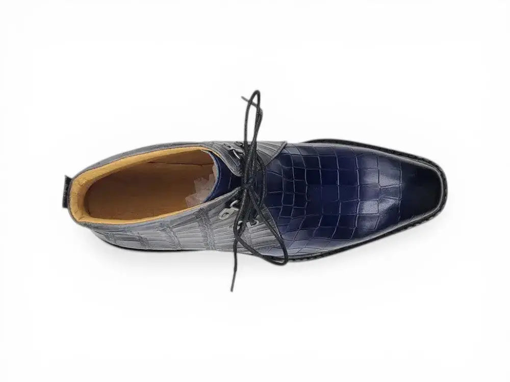 Embossed Chukka Boot Lug Sole Carrucci