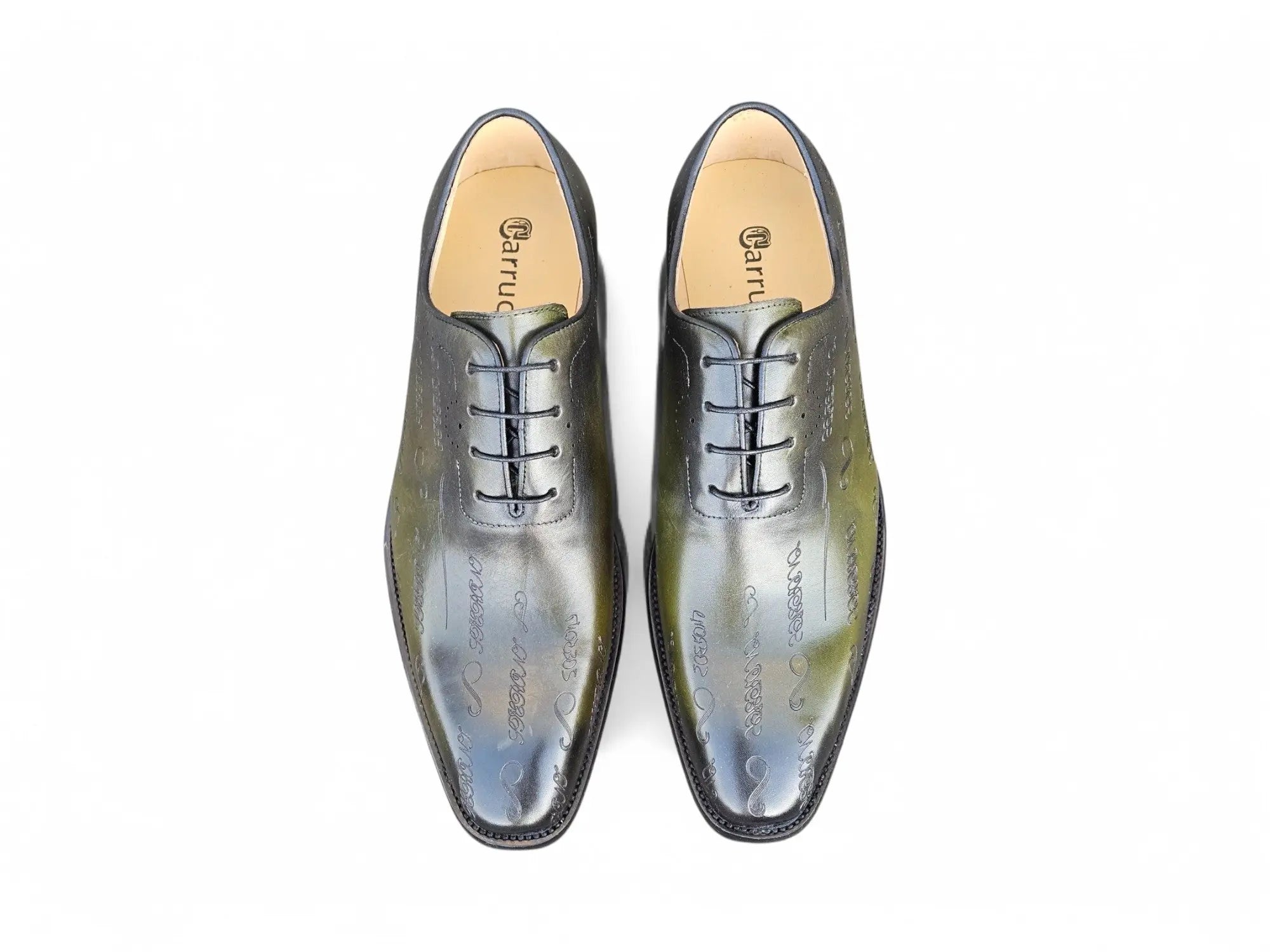 Embossed Wholecut Oxford Carrucci