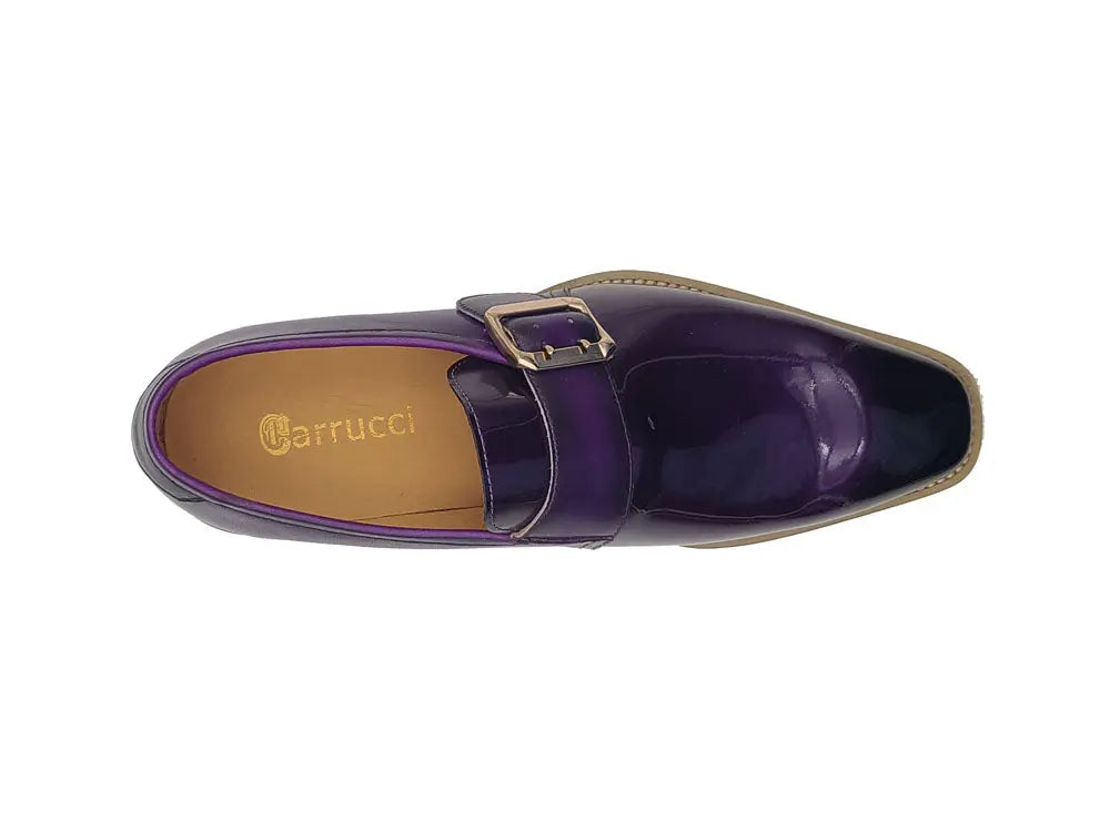 Gorgeous Patent Leather Monkstrap Slip on Carrucci