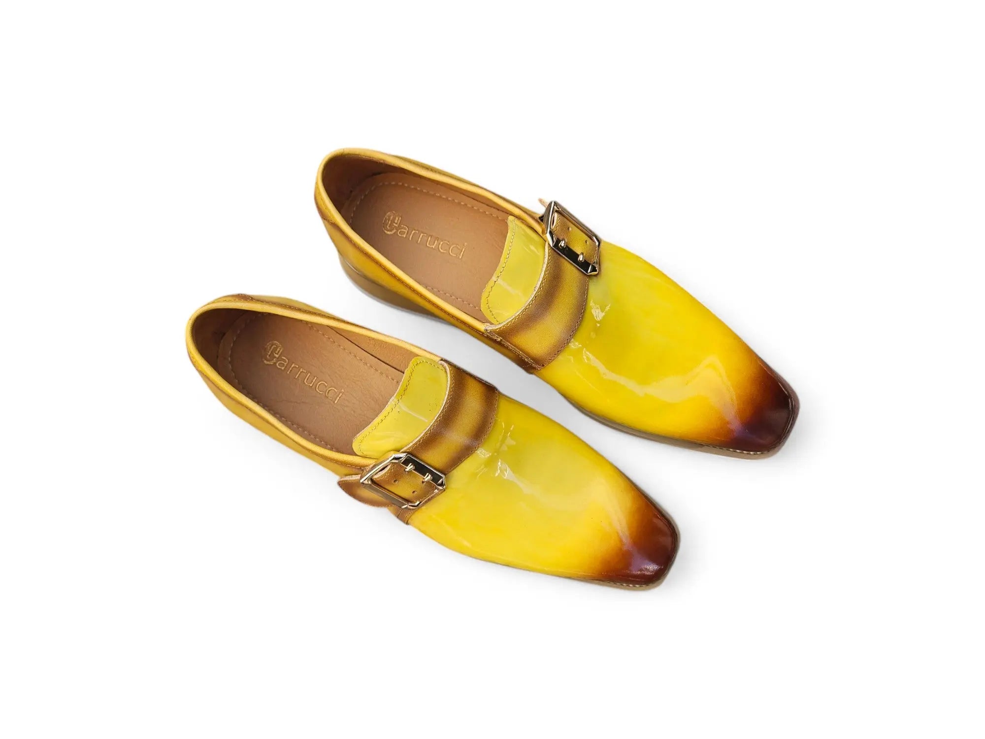 Gorgeous Patent Leather Monkstrap Slip on Carrucci