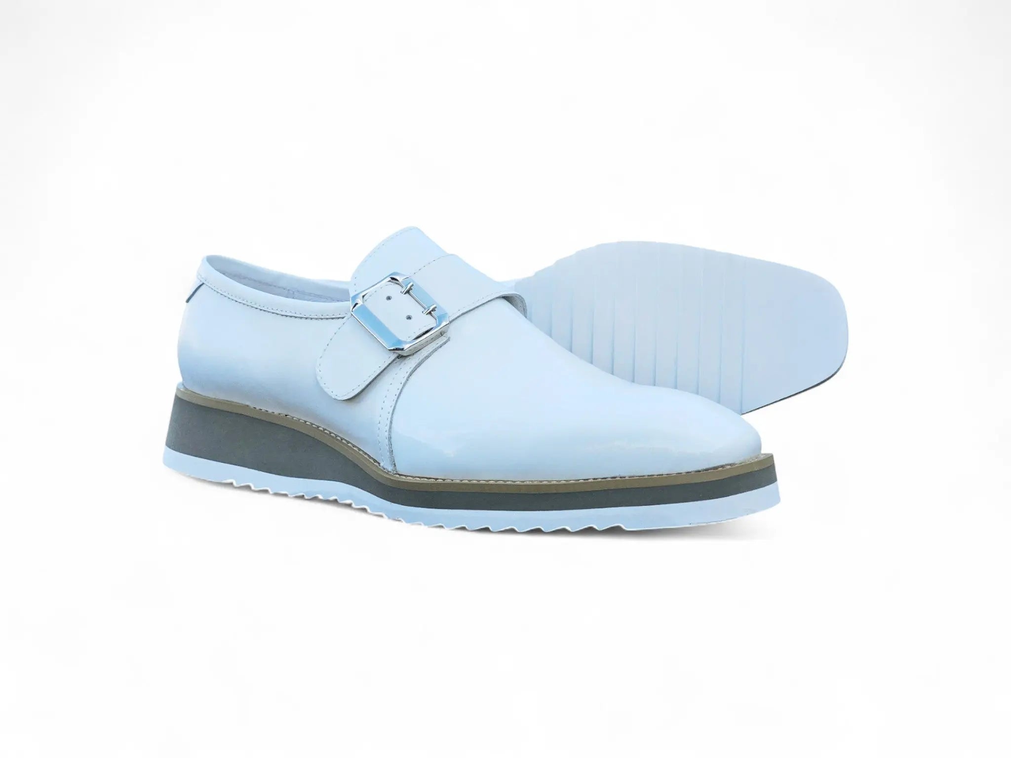 Gorgeous Patent Leather Monkstrap Slip on Carrucci