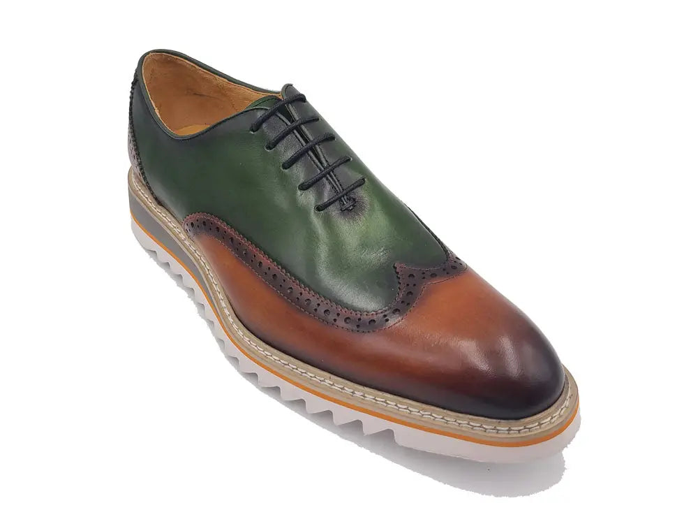 Gorgeous Two Tone Oxford Wingtip Carrucci
