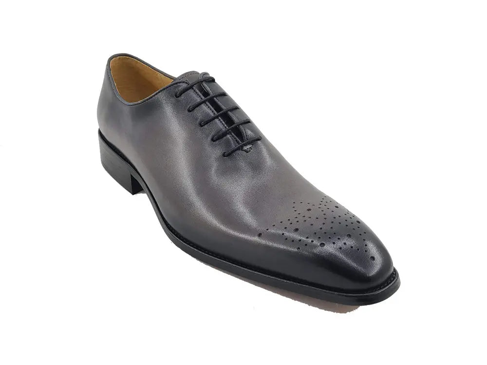 Hand Burnished Wholecut Calf Oxford Carrucci