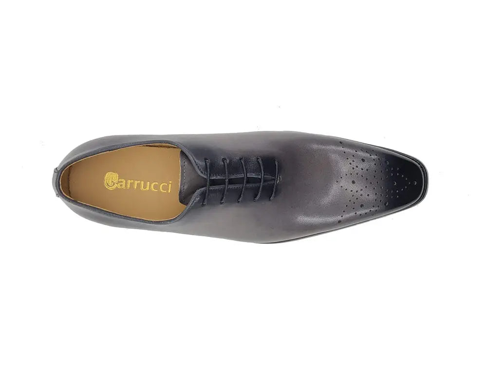 Hand Burnished Wholecut Calf Oxford Carrucci