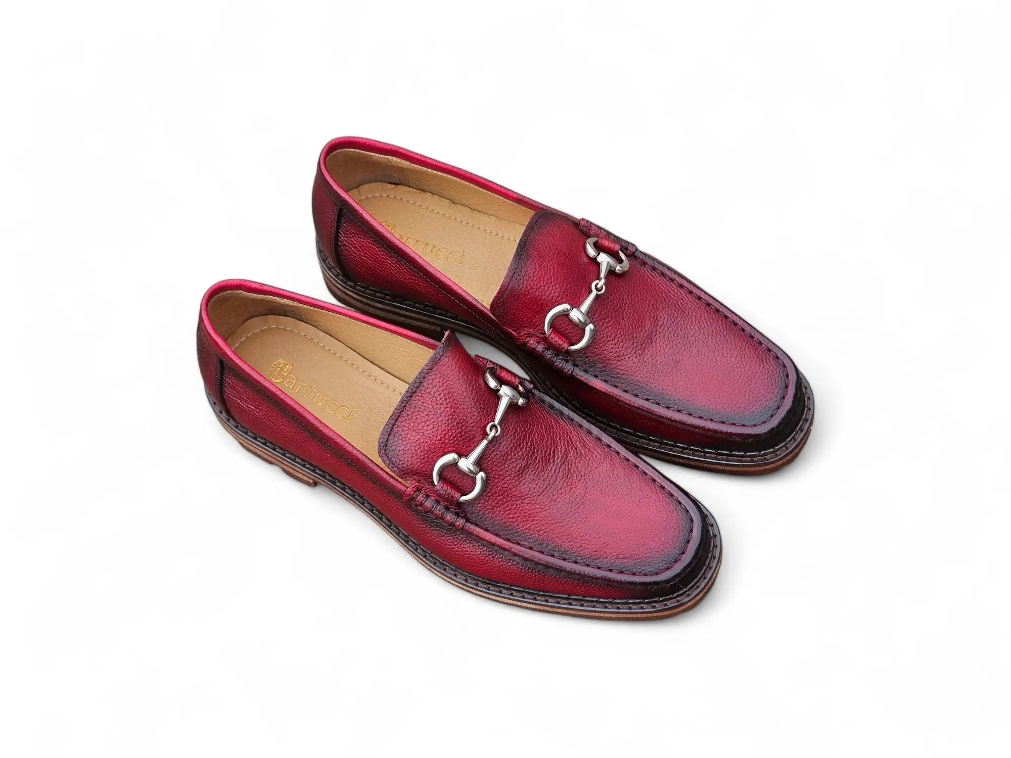 Horsebit Loafer Lug Sole Carrucci