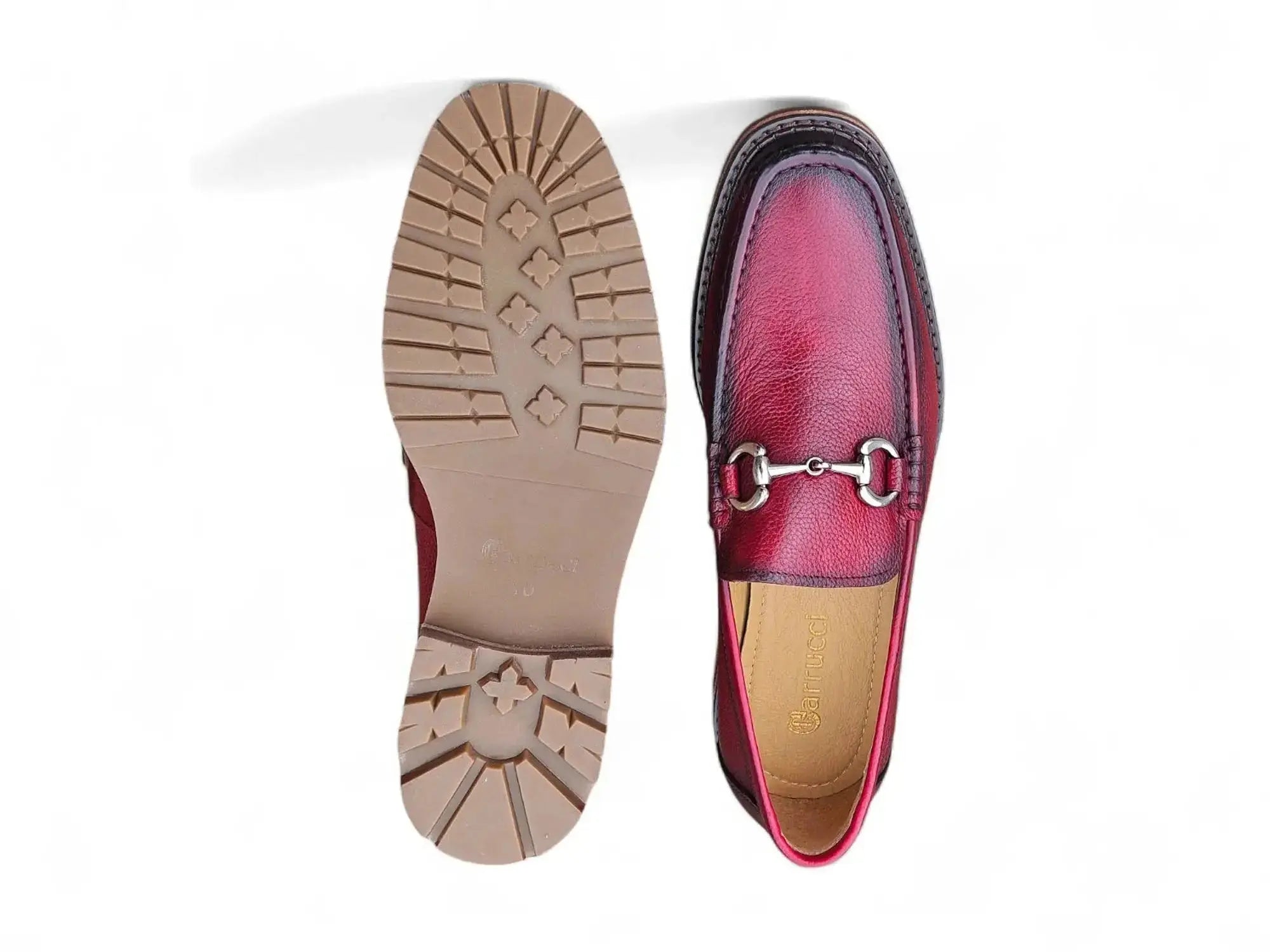 Horsebit Loafer Lug Sole Carrucci