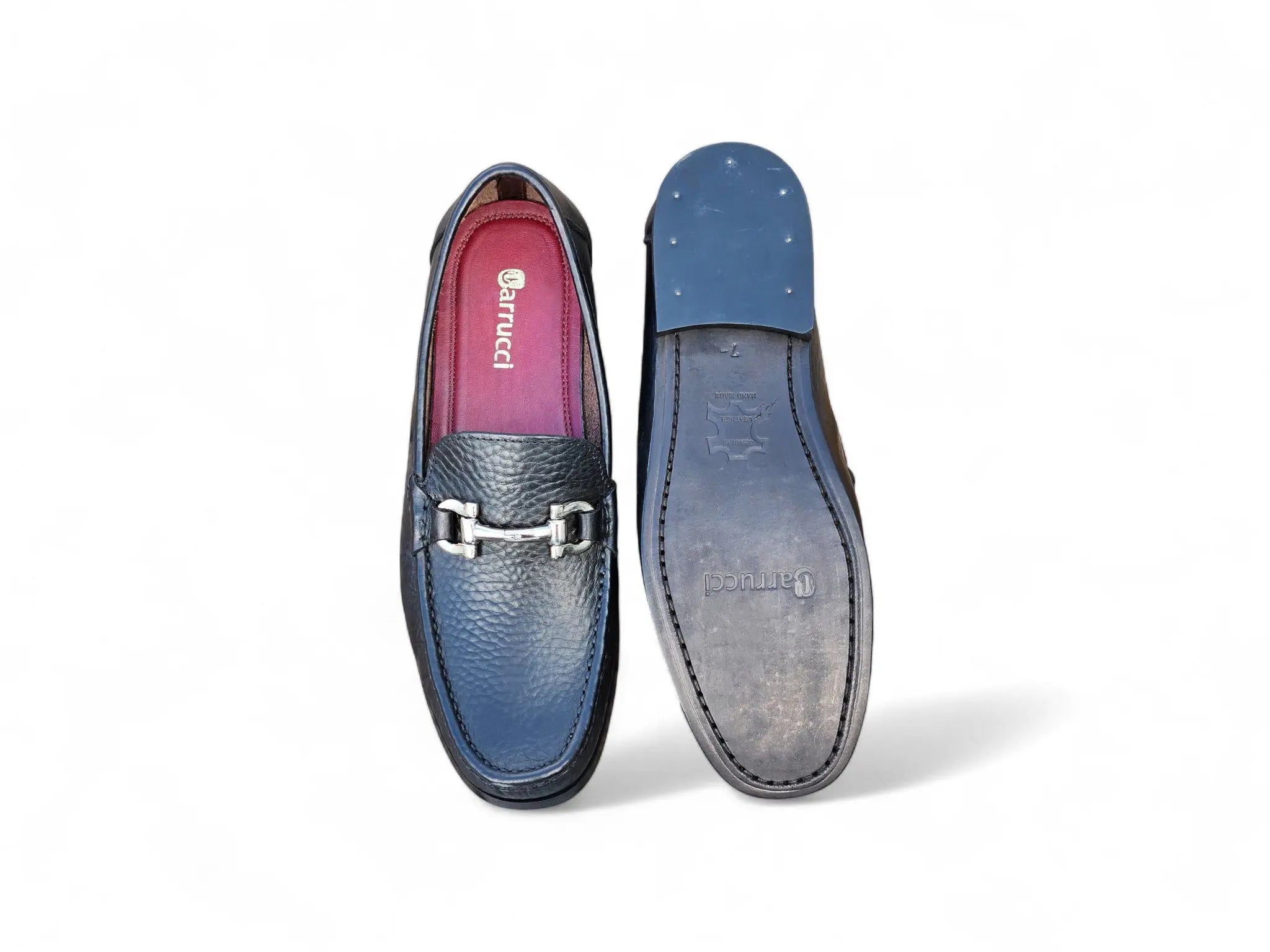 Horsebit Loafer in Leather Sole Carrucci