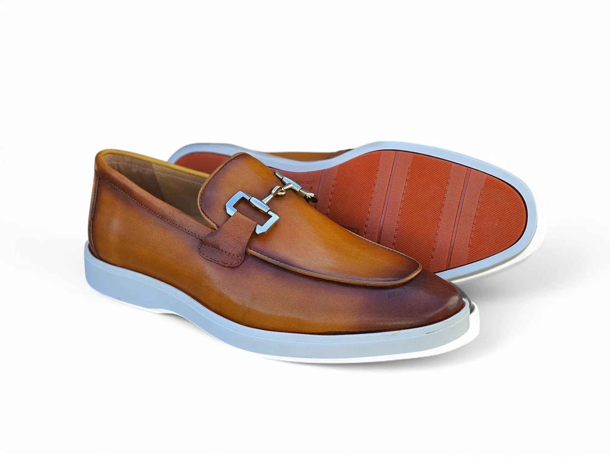 Horsebit Loafer in Sporty Sole Carrucci