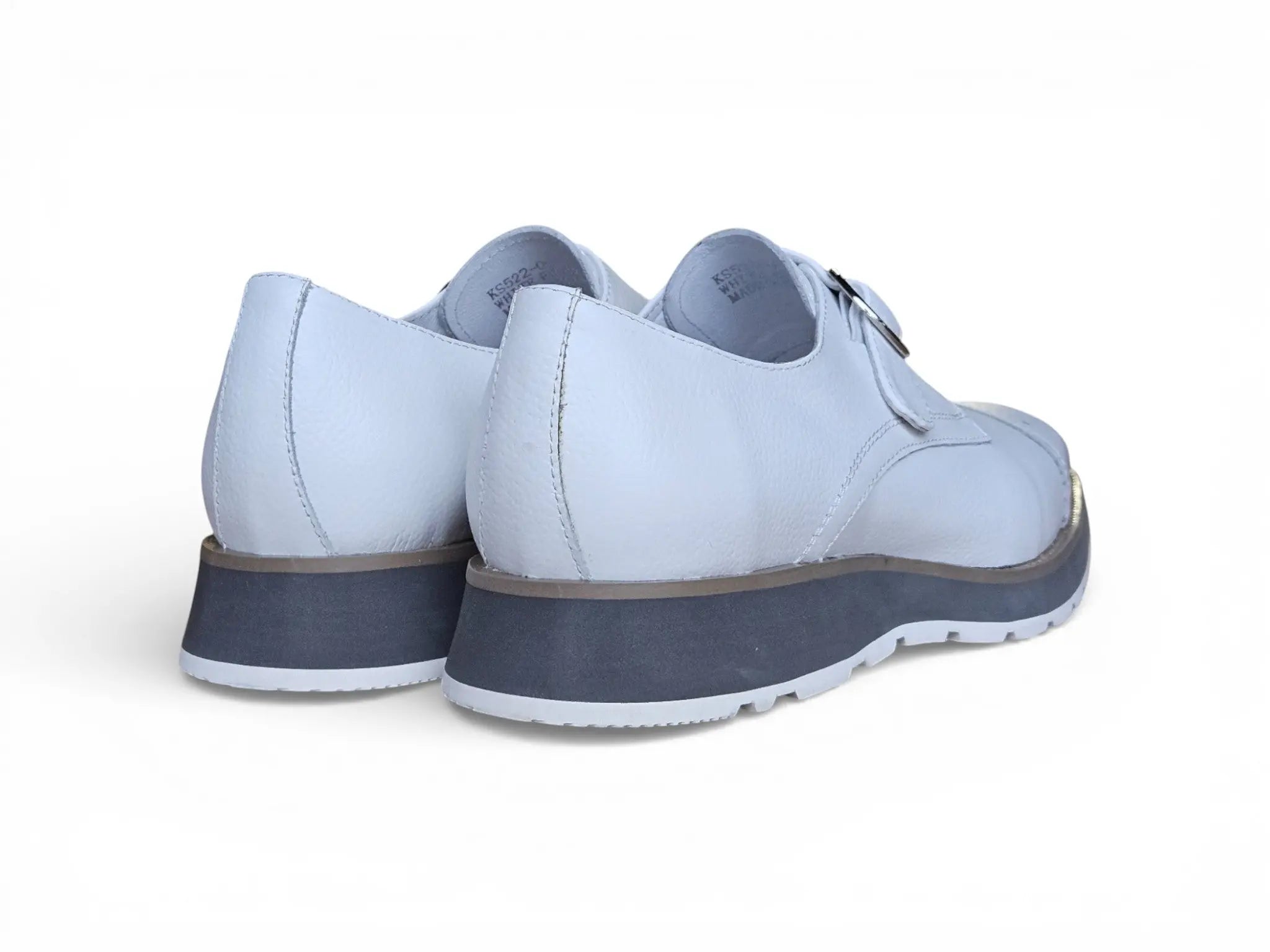 Hybrid Cap Toe Monk Strap Shoes Carrucci