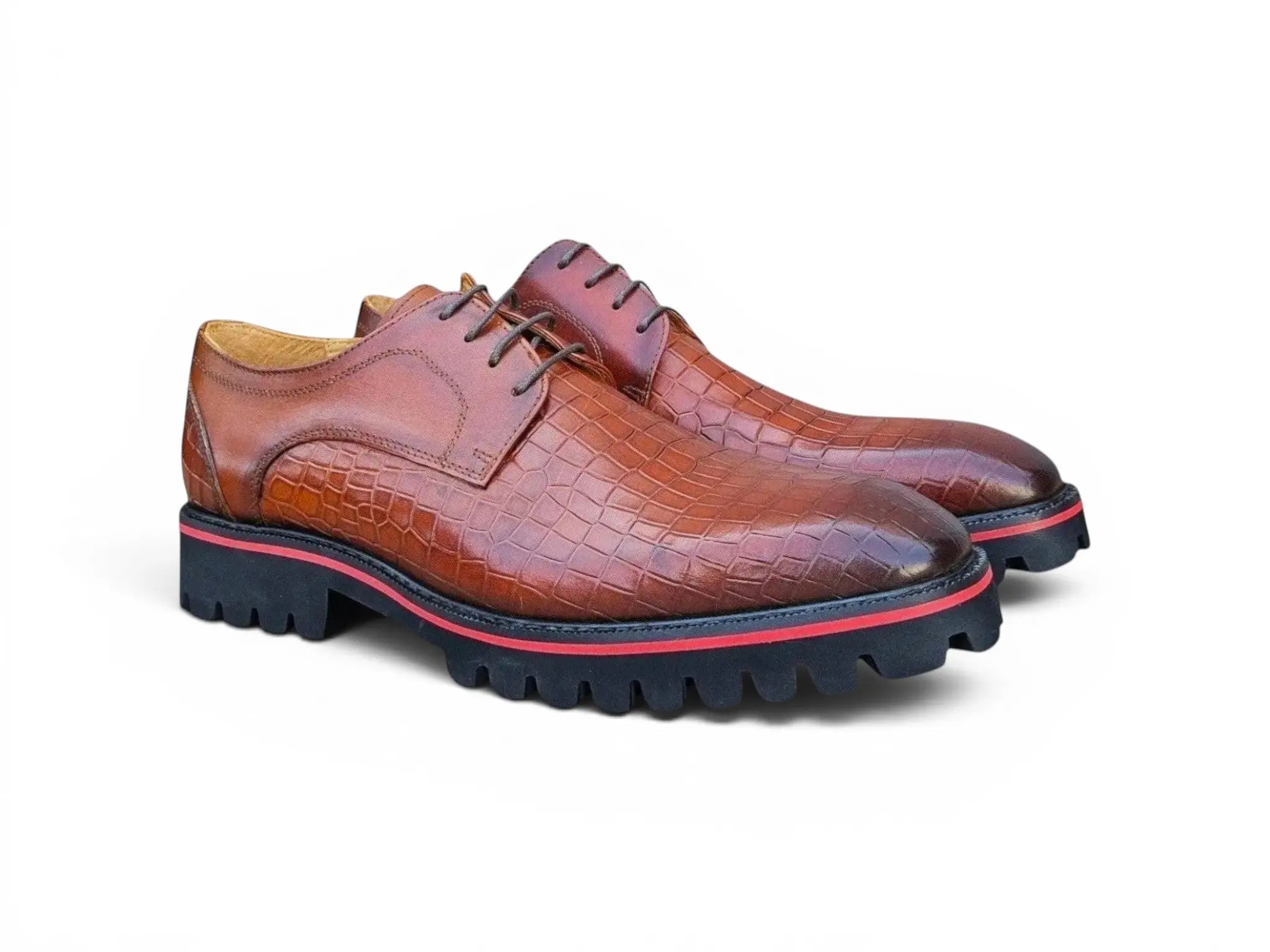 Hybrid Lug Embossed Oxford Carrucci