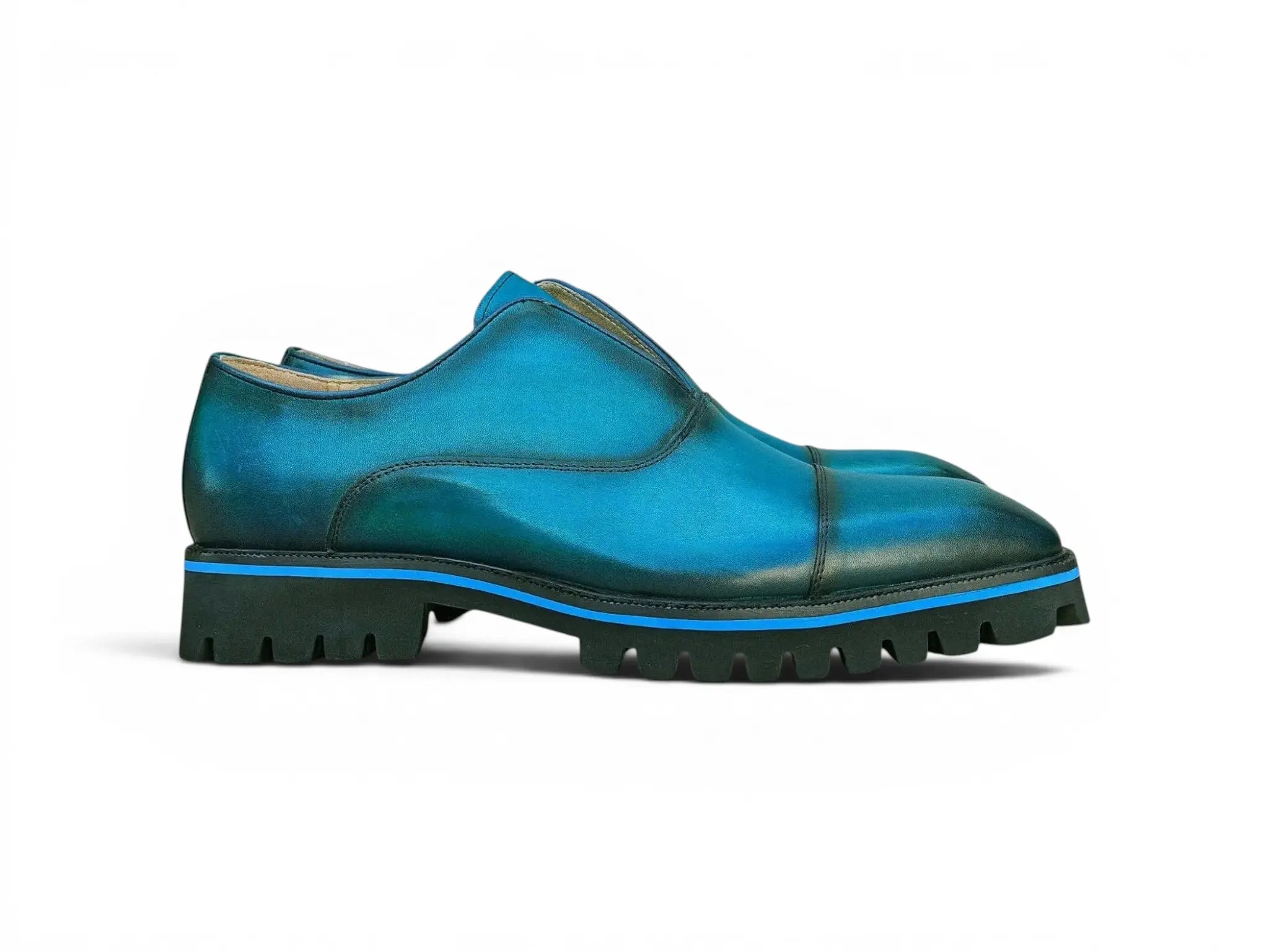 Hybrid Lug Laceless Oxford Carrucci