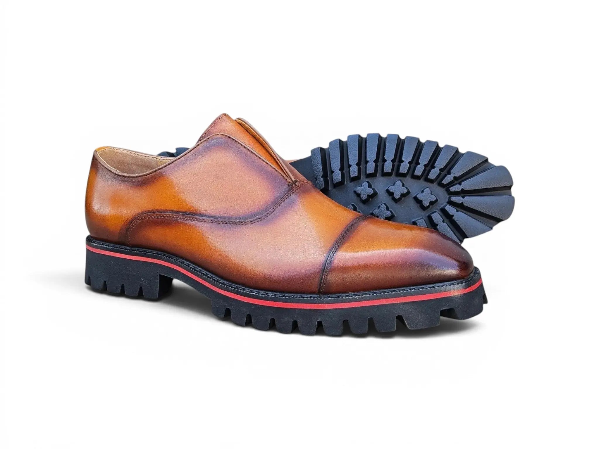 Hybrid Lug Laceless Oxford Carrucci