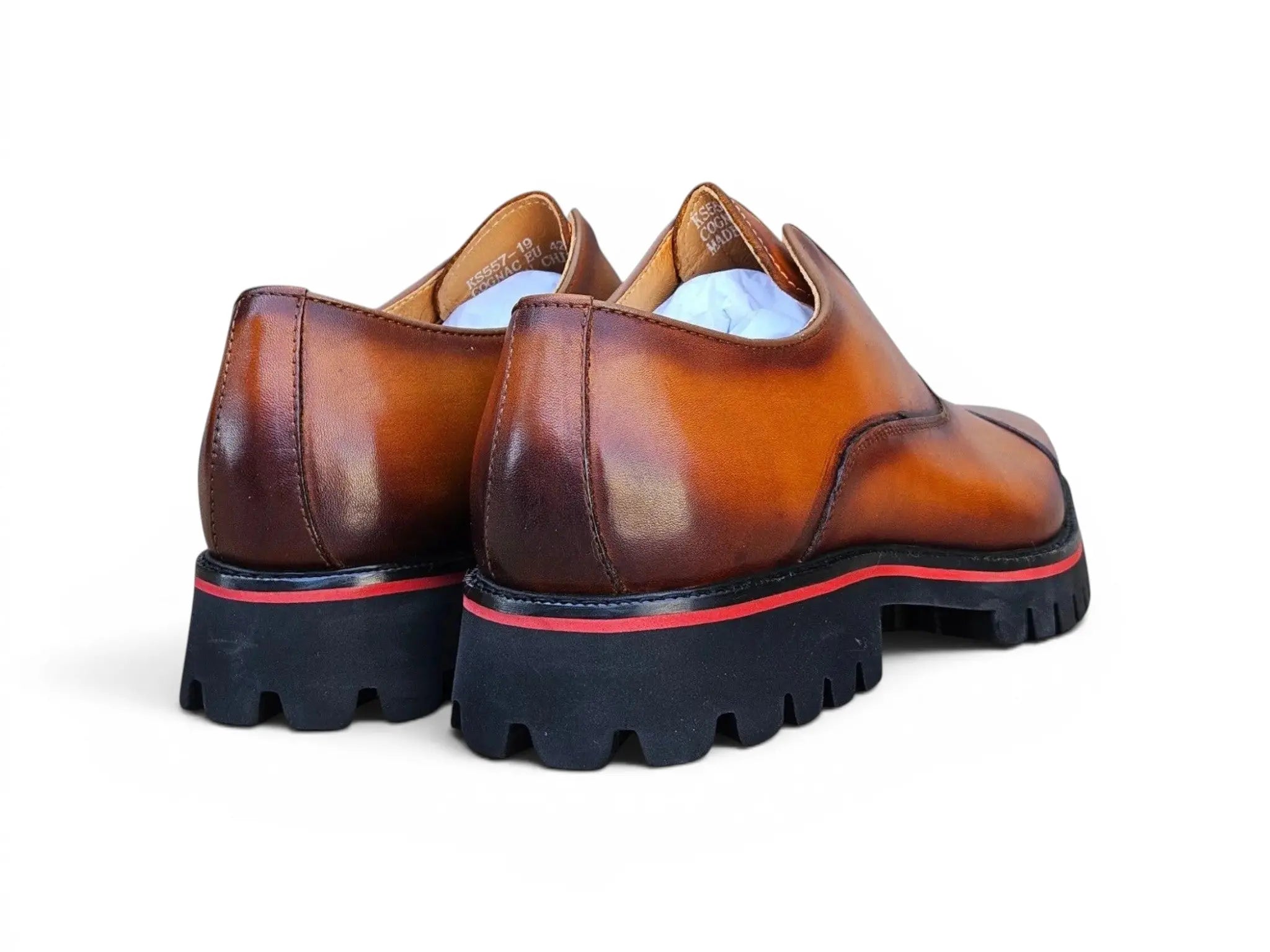 Hybrid Lug Laceless Oxford Carrucci