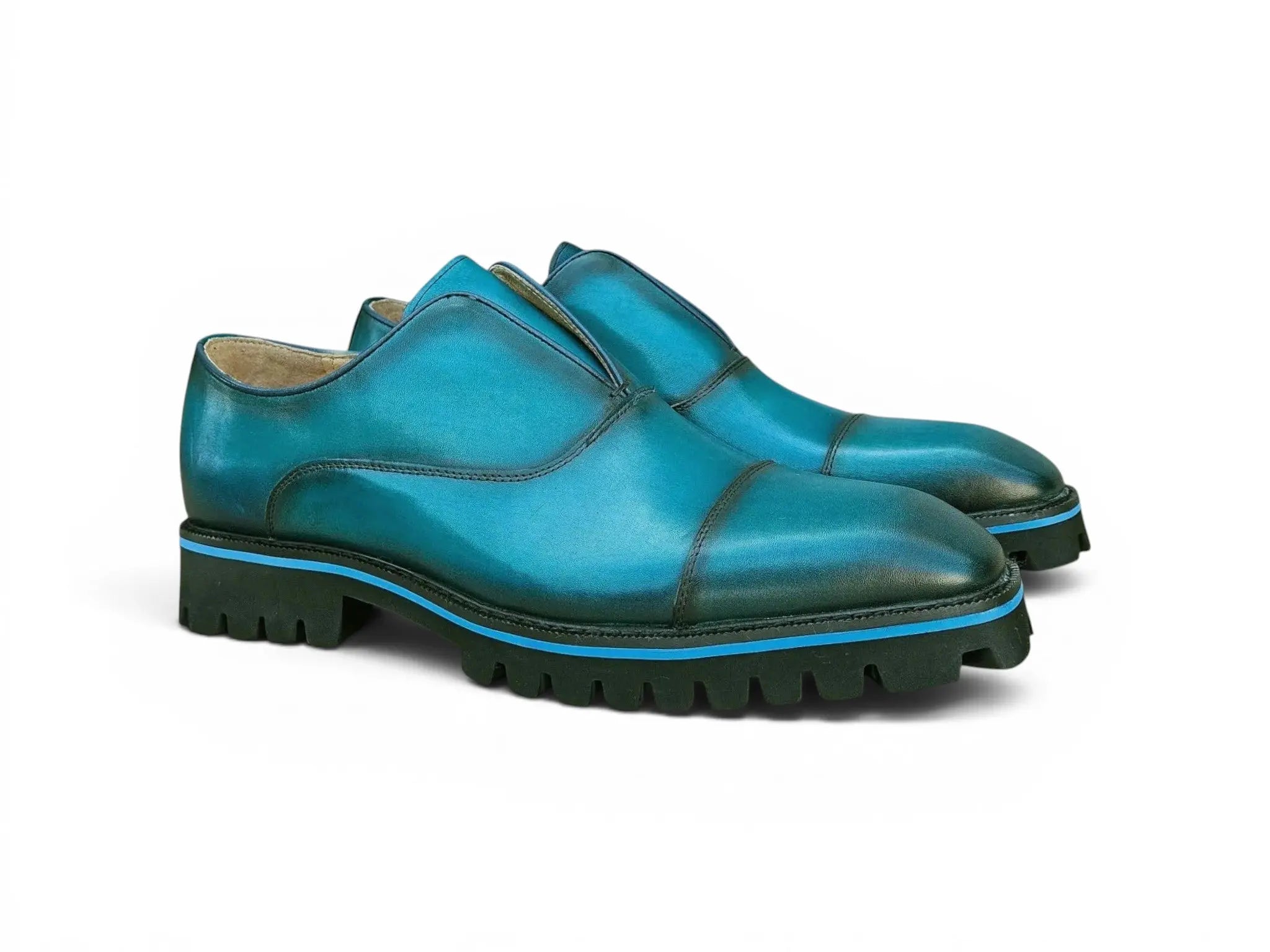 Hybrid Lug Laceless Oxford Carrucci